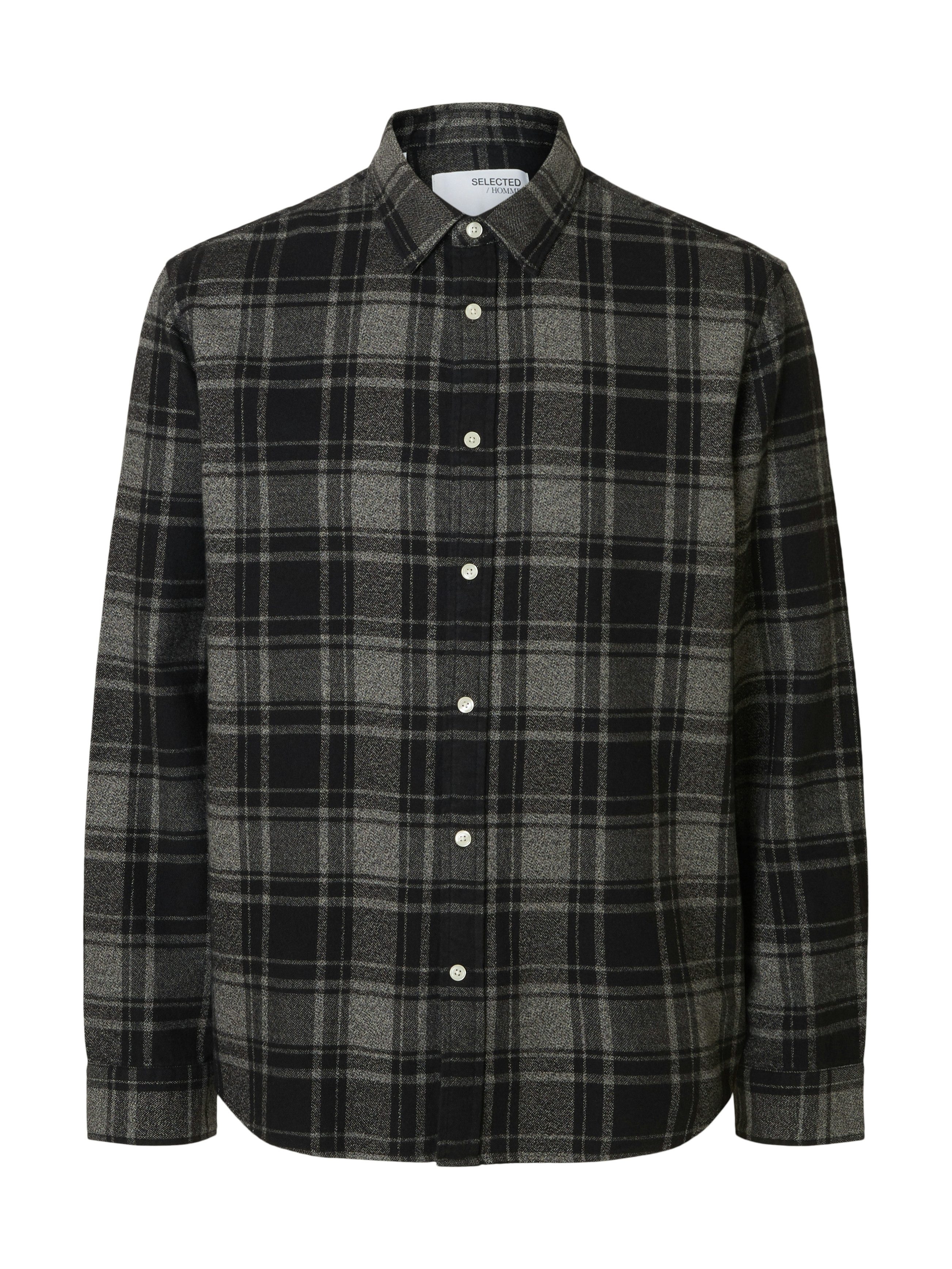 SELECTED HOMME Overhemd met lange mouwen SLHREGNOAH BRUSHED LS SHIRT D
