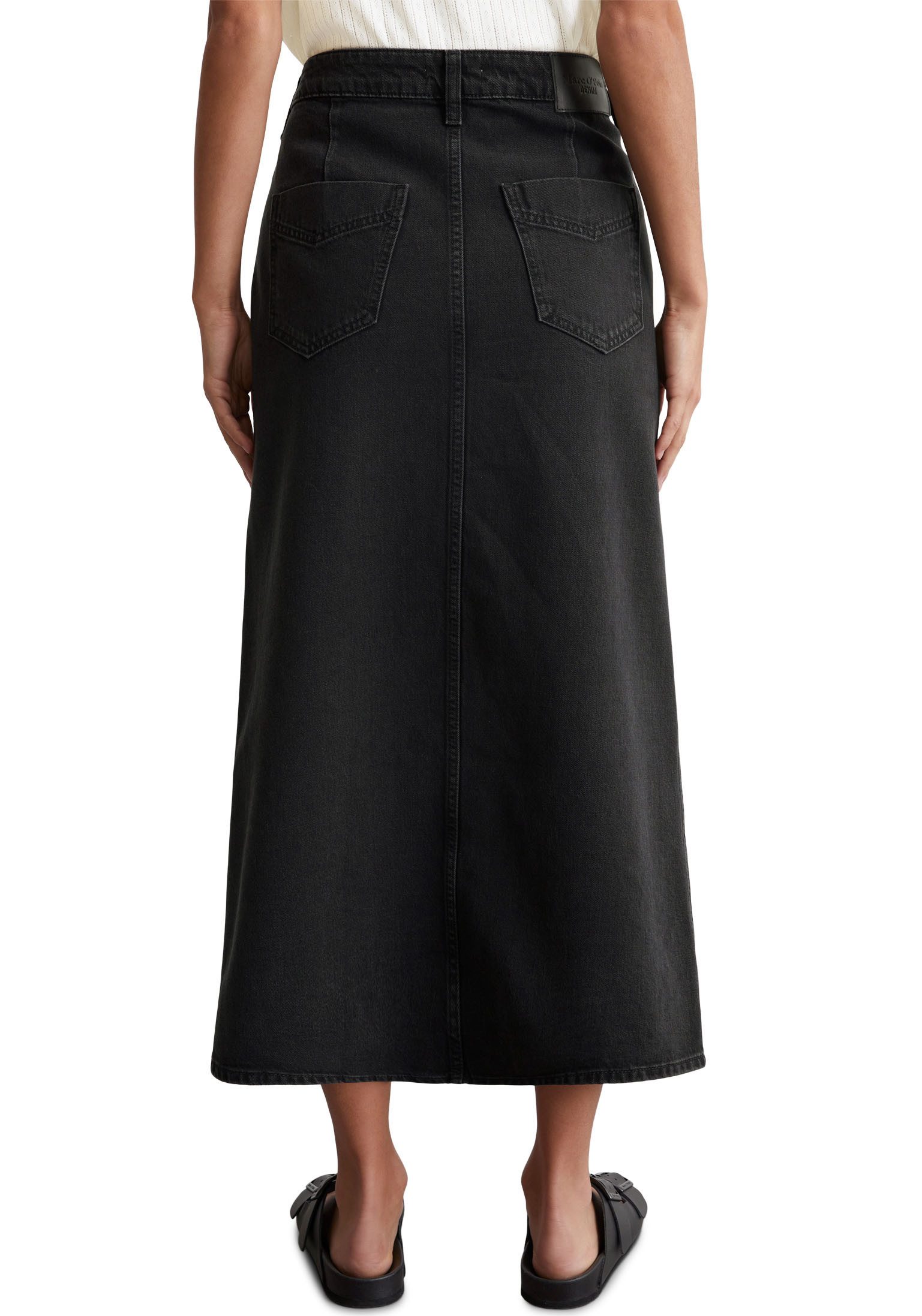 Marc O'Polo DENIM Jeans rok met loopopening voor