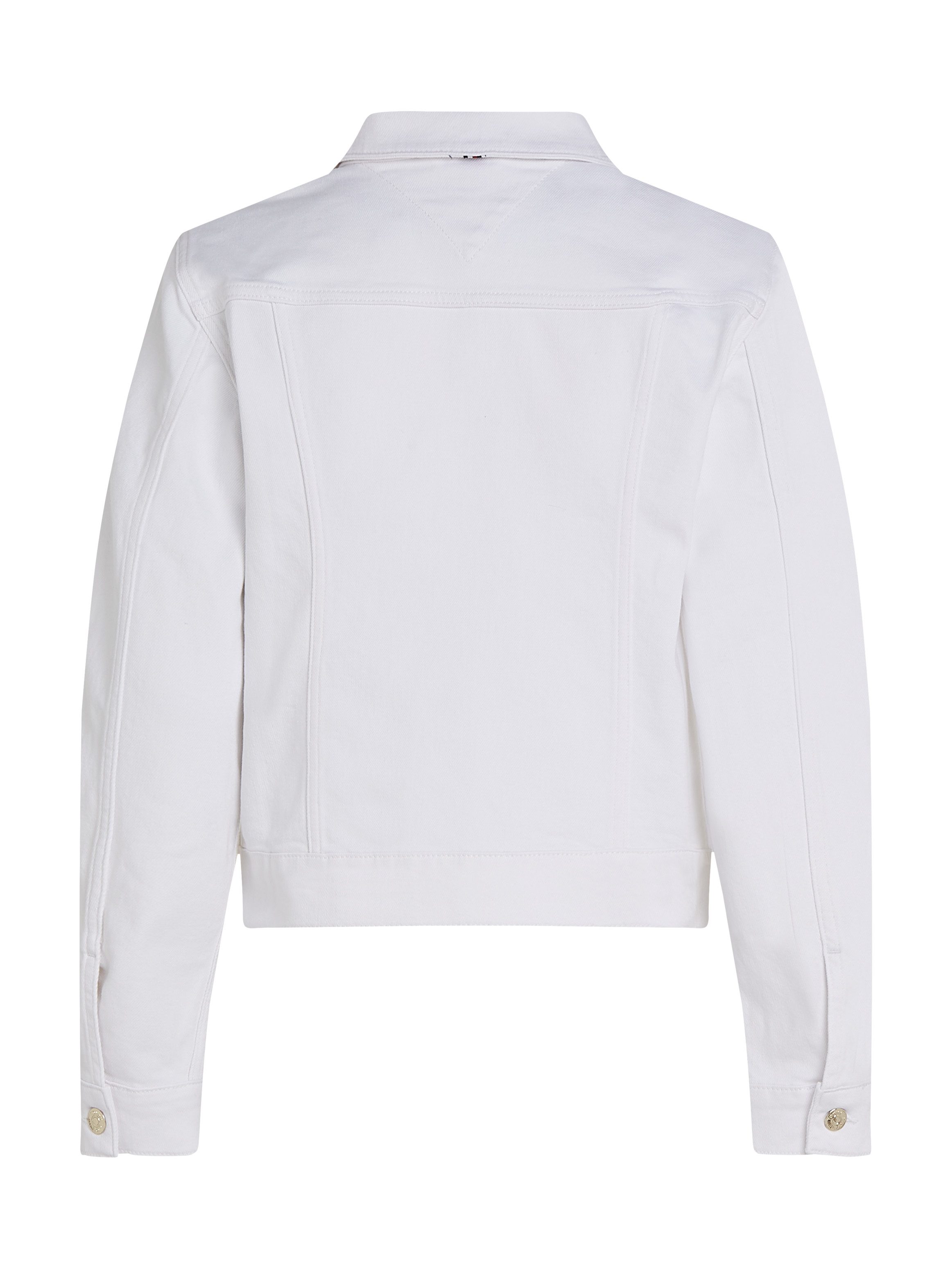 Tommy Hilfiger Jeansjack DNM SLIM JACKET WHITE met veelzijdig ontwerp