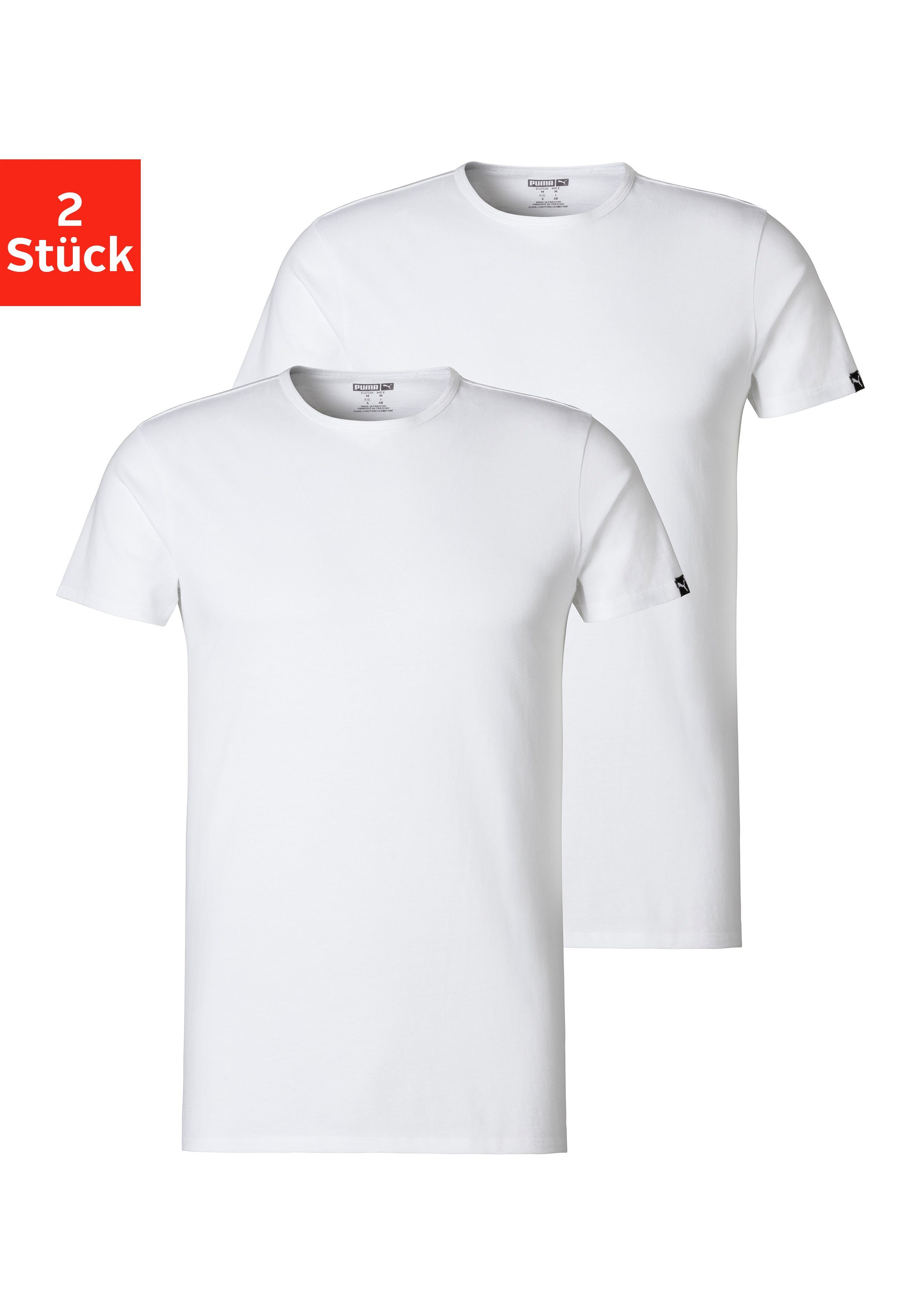 NU 15% KORTING: PUMA T-shirt (Set van 2)