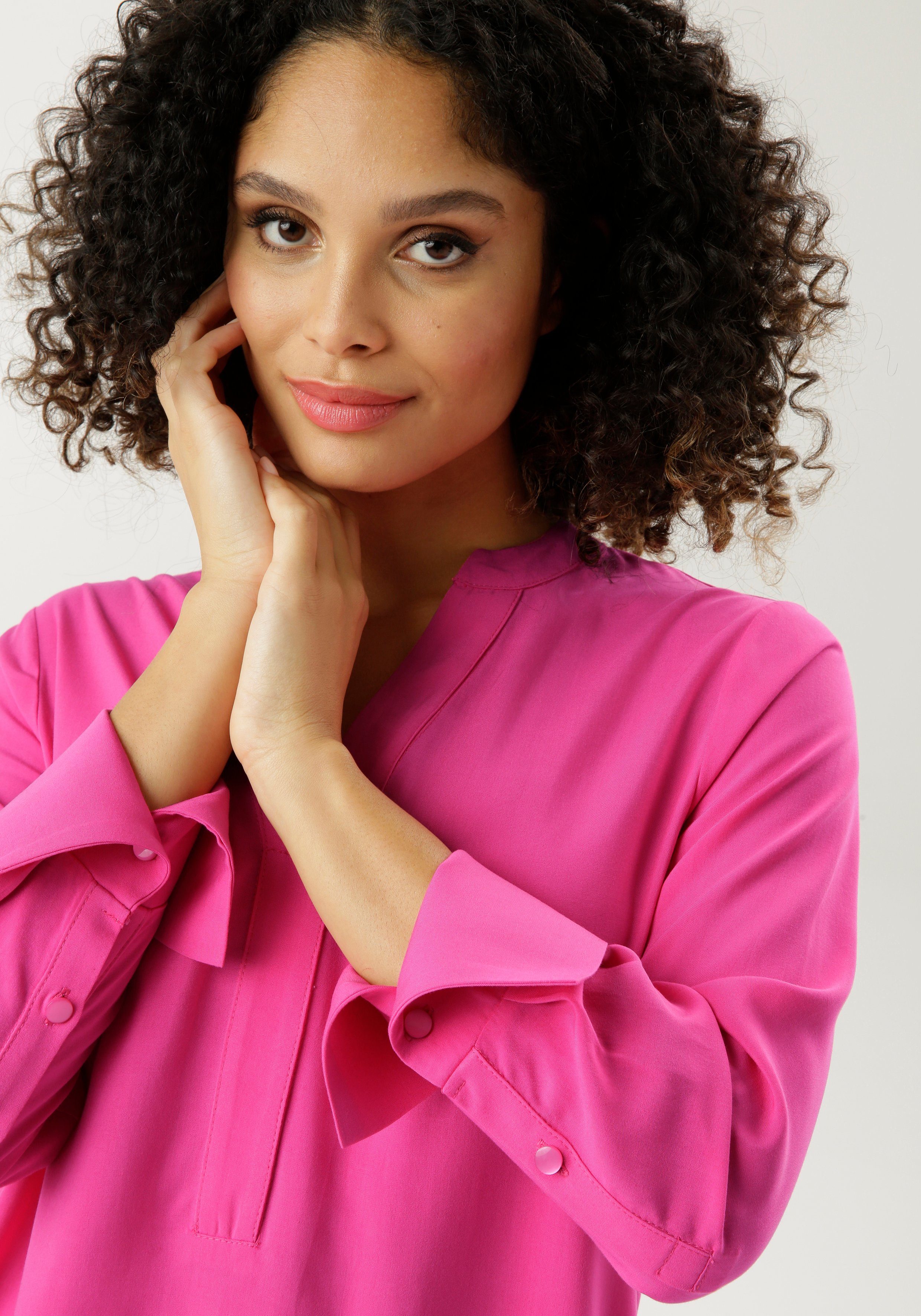 Aniston SELECTED Lange blouse met extra-lange manchetten