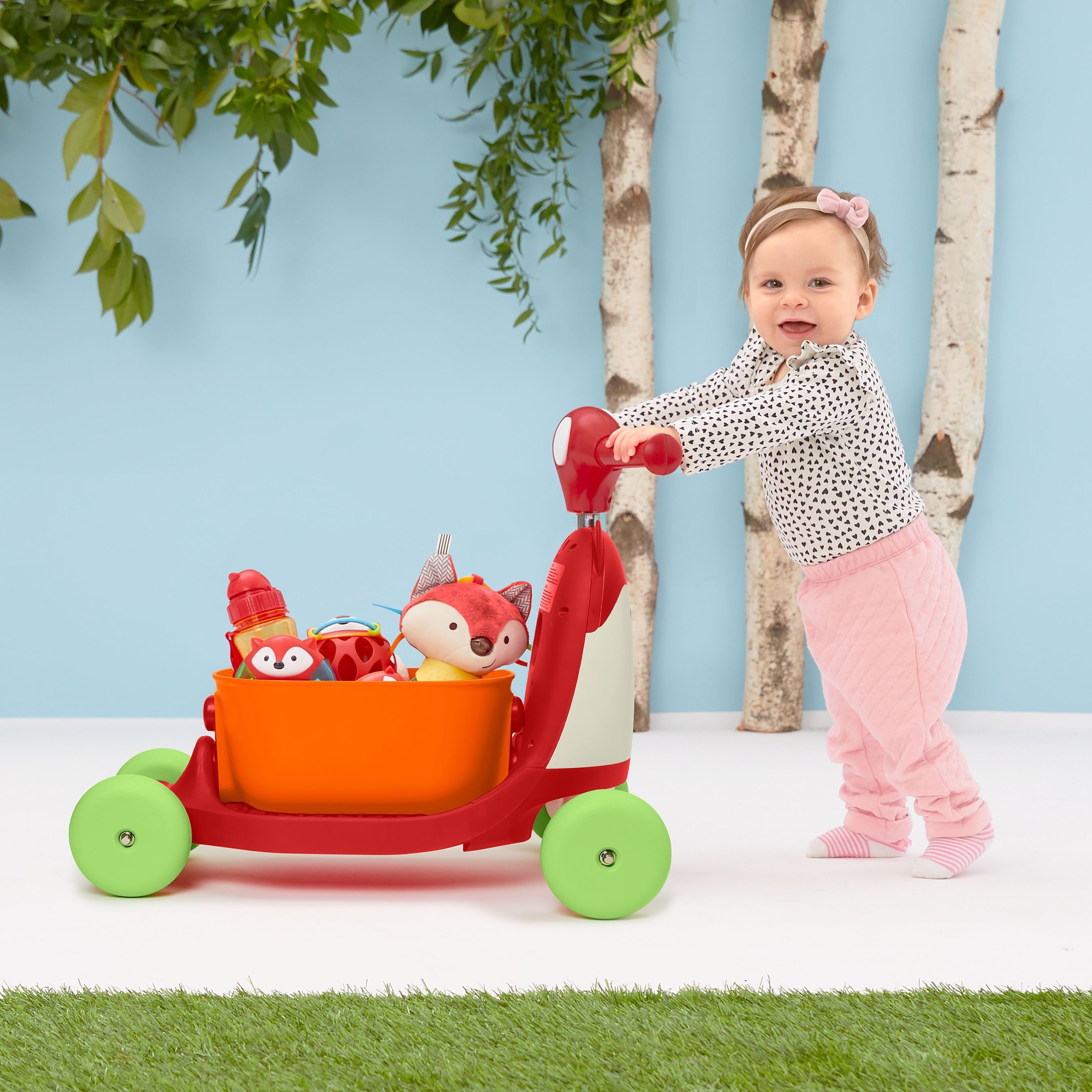Skip Hop Loopwagen 3in1 rolstoel vos