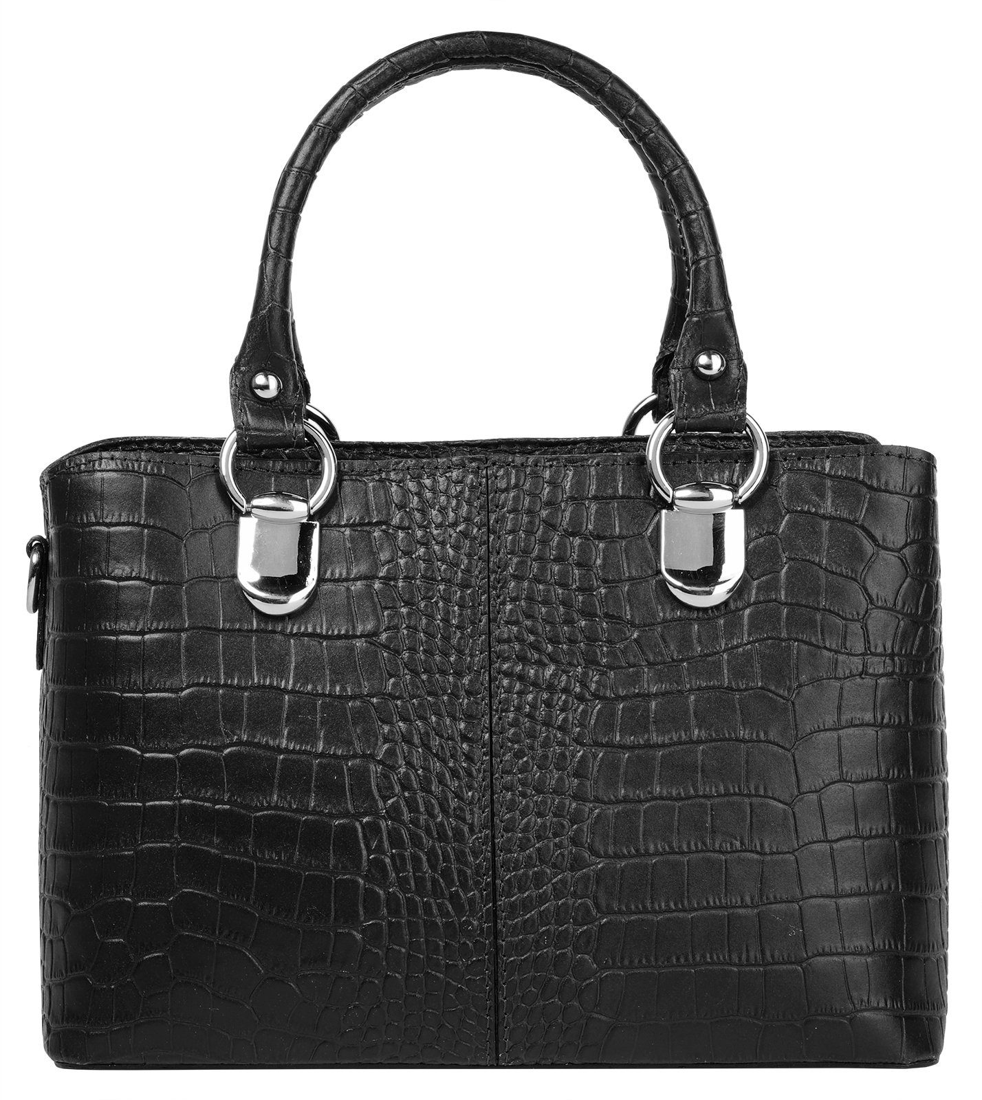 Cluty Schoudertas echt leer, made in italy