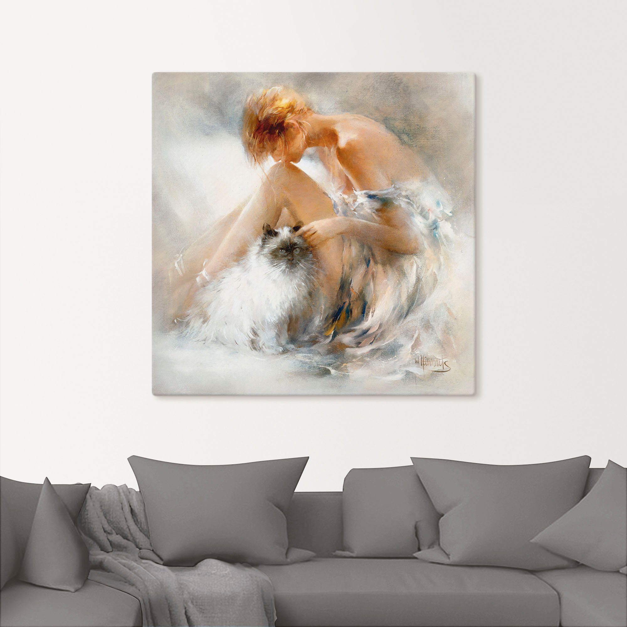 Artland Artprint Verlangen als artprint op linnen, poster, muursticker in verschillende maten