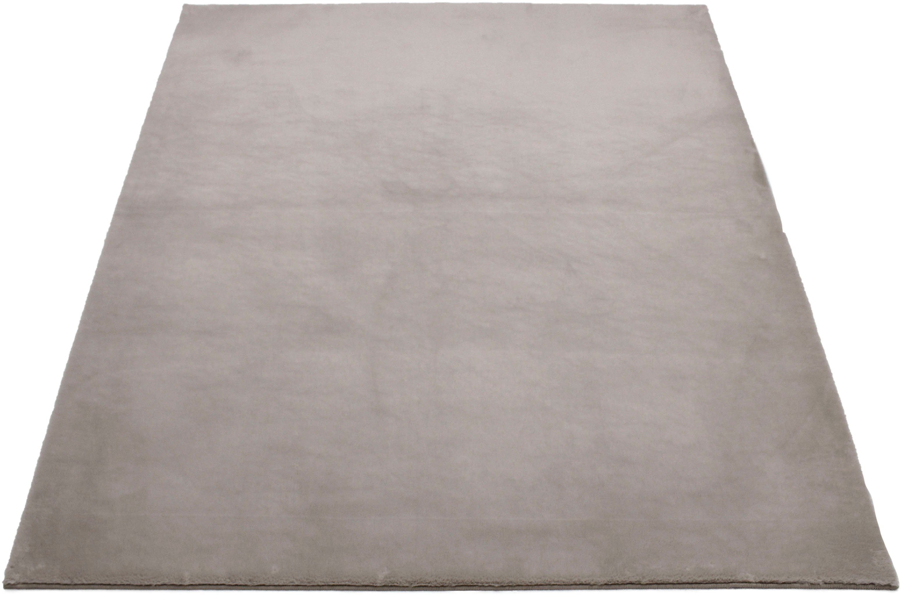 Leonique Vachtvloerkleed Balu, kunstfellteppich, modern, langpolig tapijt Konijnenbont-gevoel, behaaglijk, zacht, woonkamer, slaapkamer