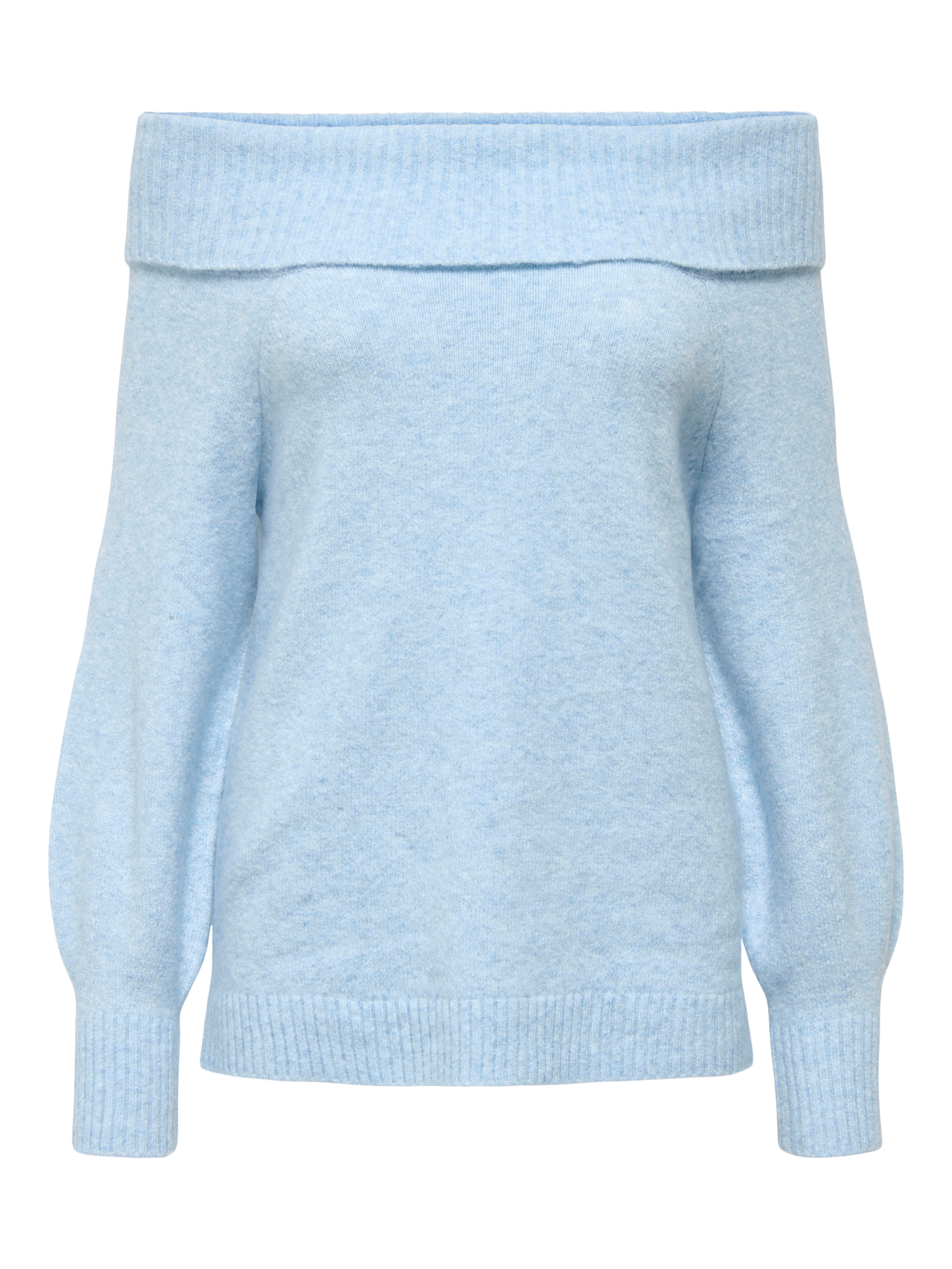 Only Trui met carmenhals ONLJEANETT LIFE L/S OFF SHOULDER CC KNT