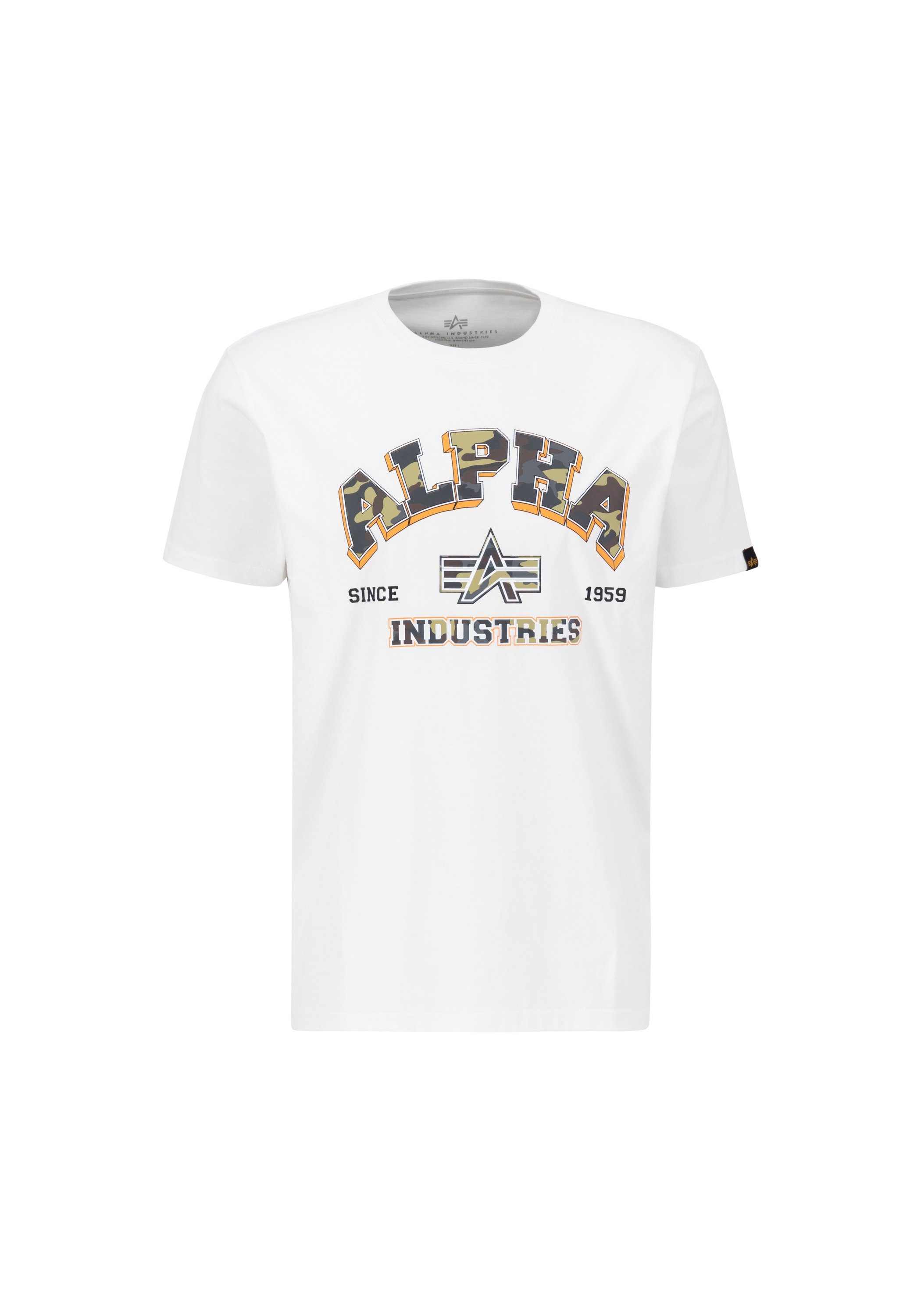 Alpha Industries T-shirt Men T-Shirts College Camo T