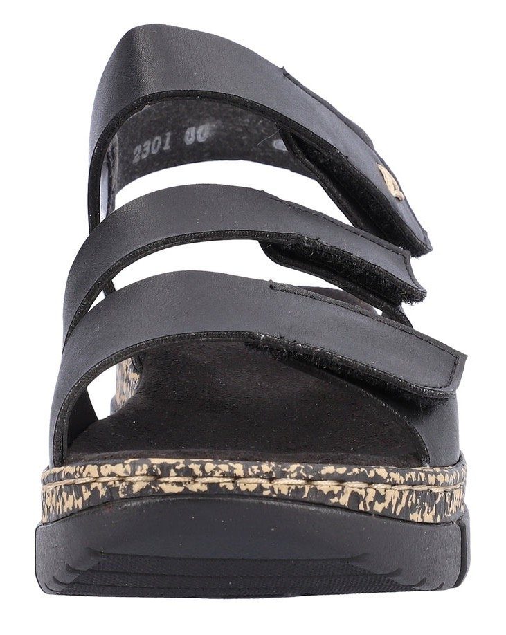 Rieker Sandalen zomerschoen, sandaal, sleehak, met klittenbandsluitingen