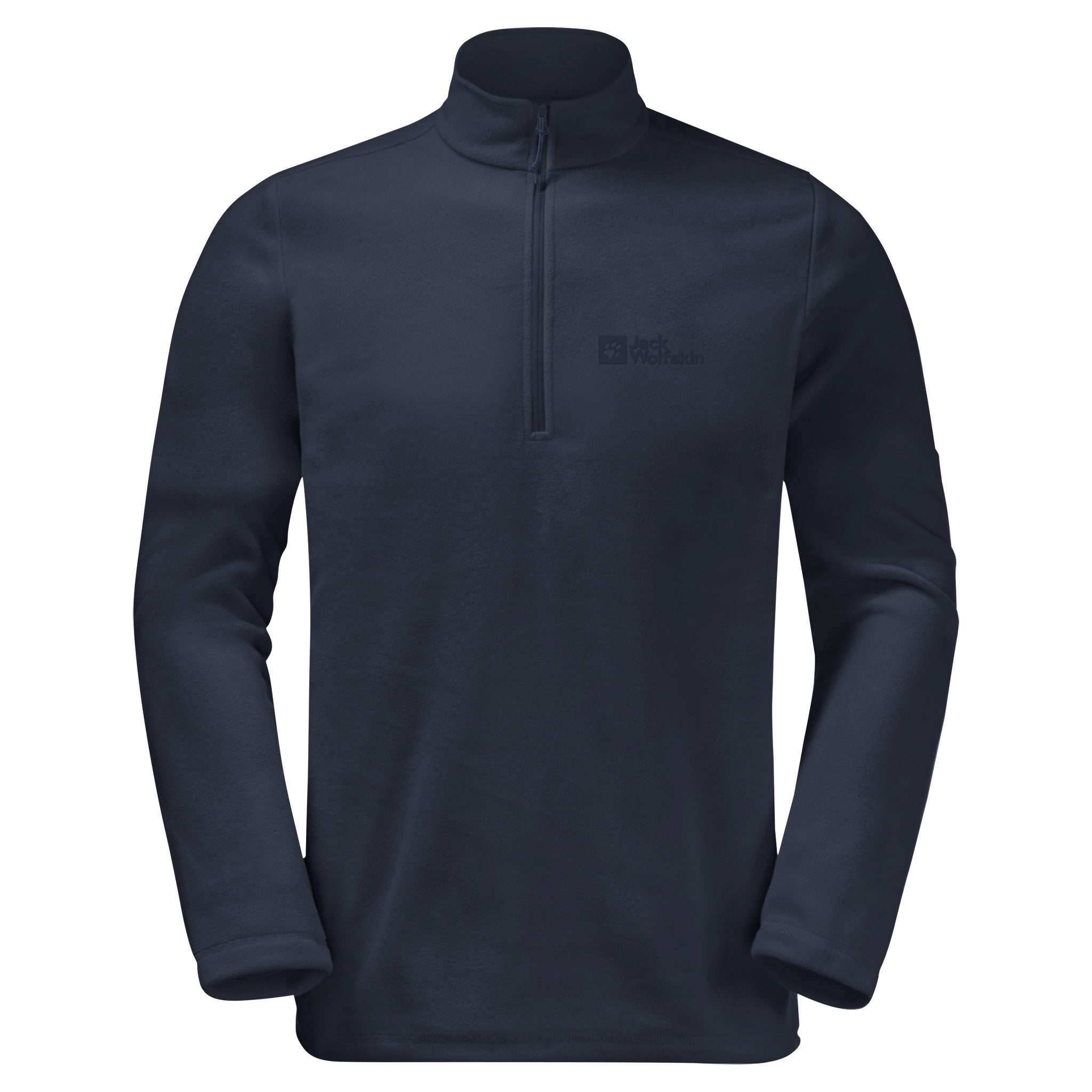 Jack Wolfskin Fleecetrui TAUNUS HZ M van gerecycled polyester, ademend