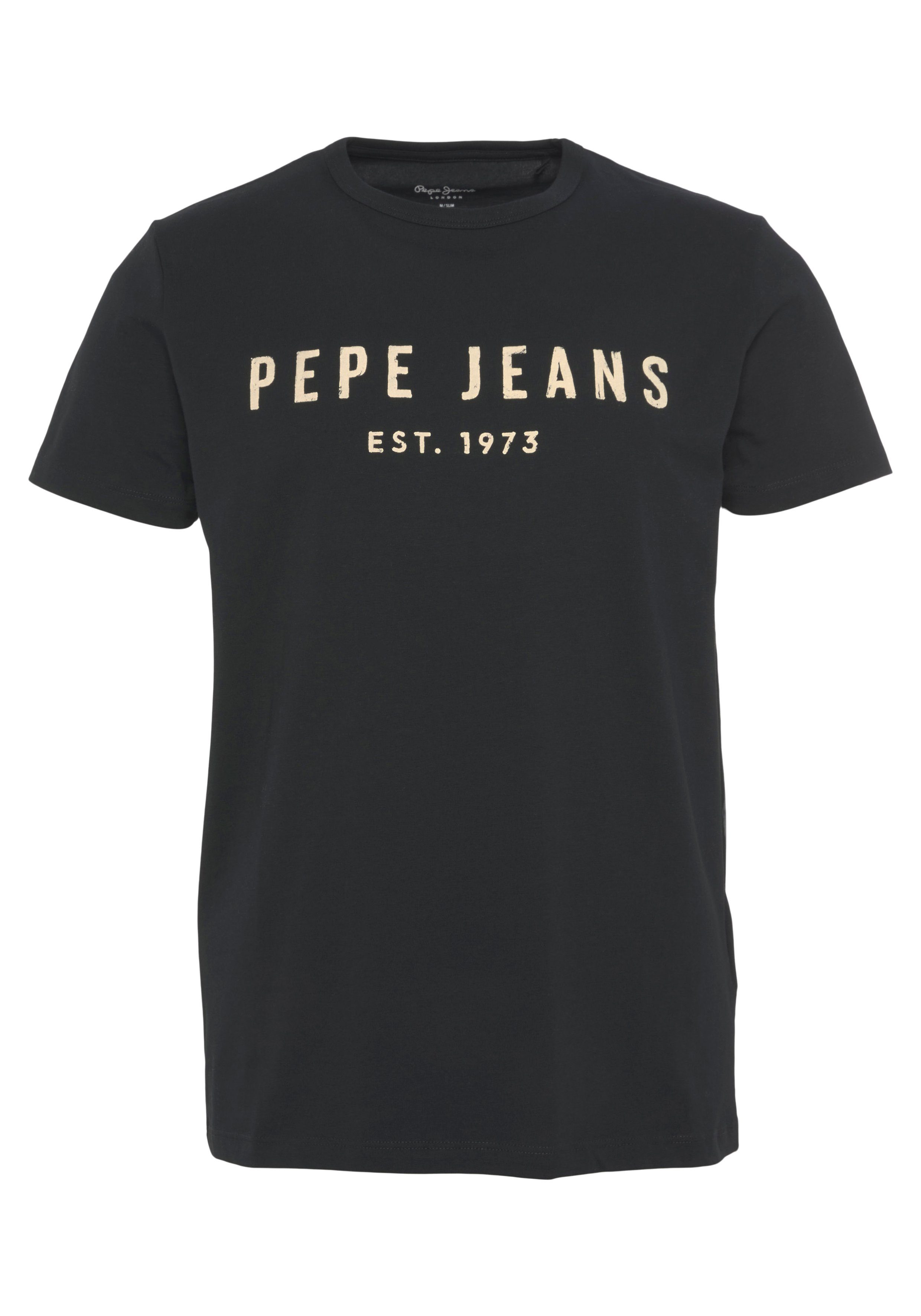 pepe jeans t-shirt zwart