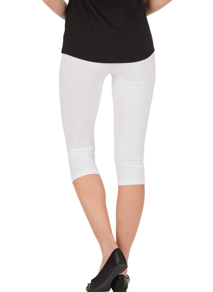 Trigema Legging TRIGEMA 3/4-legging met kristallen (1-delig)