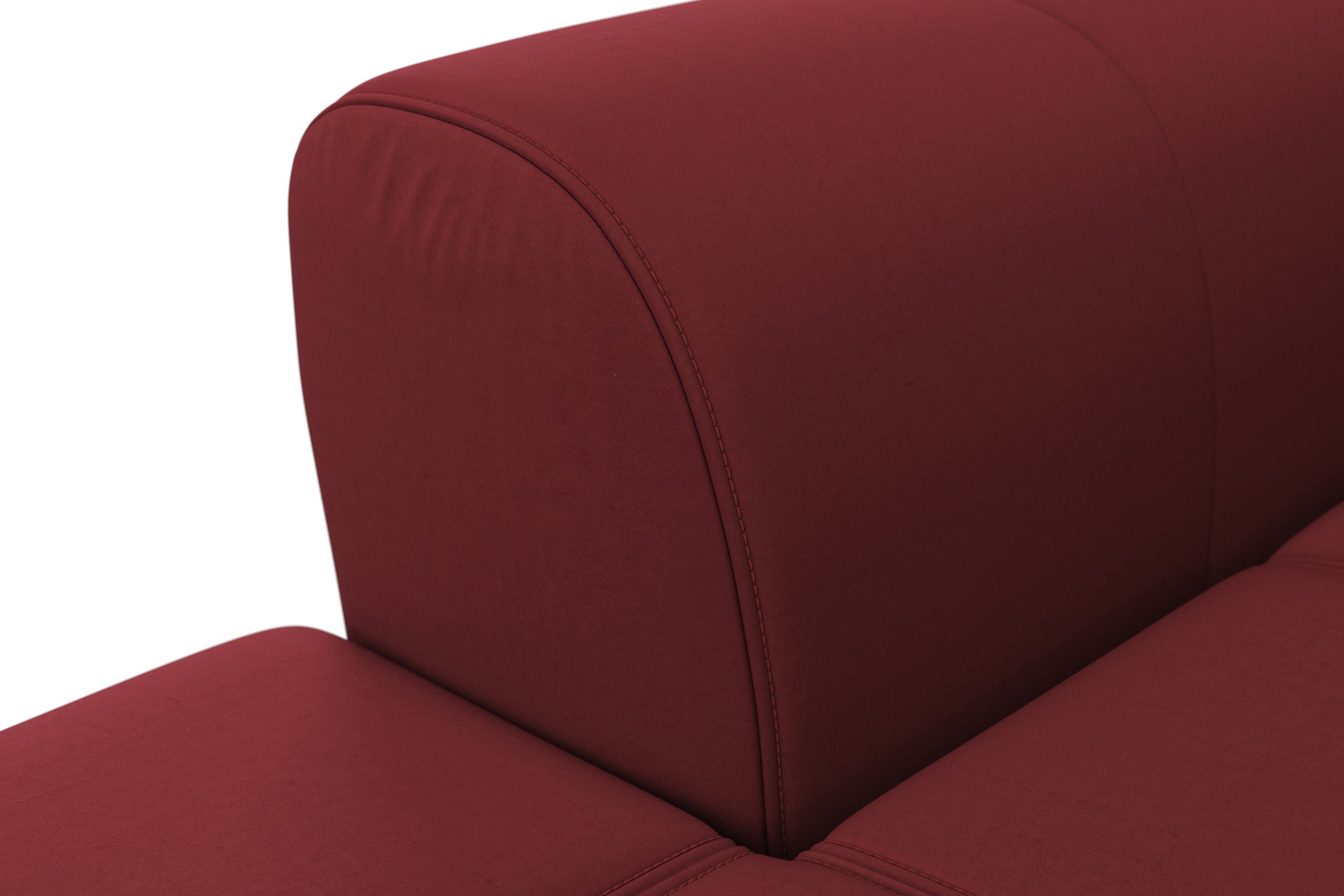 sit&more Zithoek Bendigo U-vorm inclusief zitdiepteverstelling, bodemvrijheid 15 cm, in 2 pootkleuren