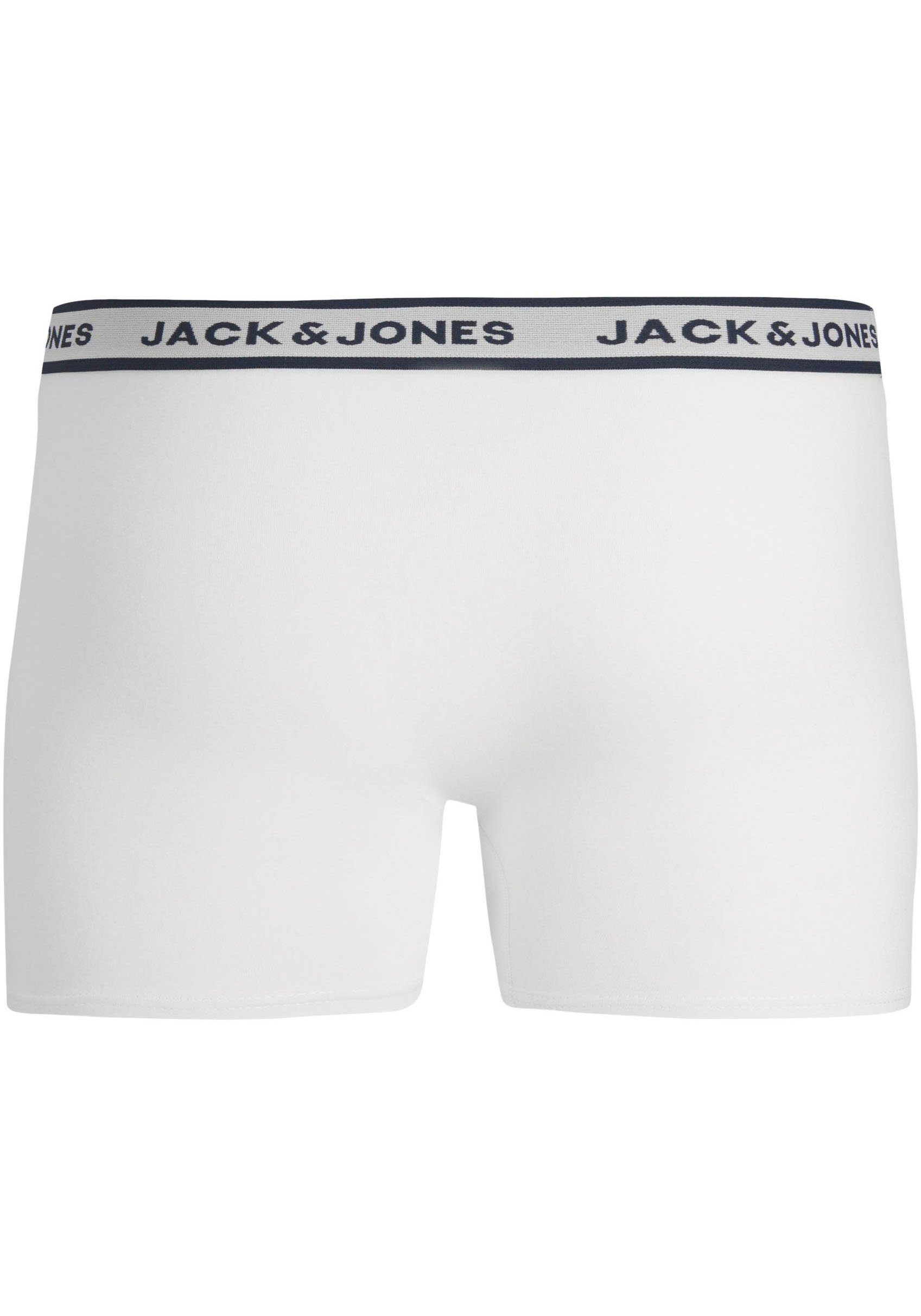 Jack & Jones Boxershort JACSOLID BOXER BRIEFS 3 PACK NOOS (set, 3 stuks)