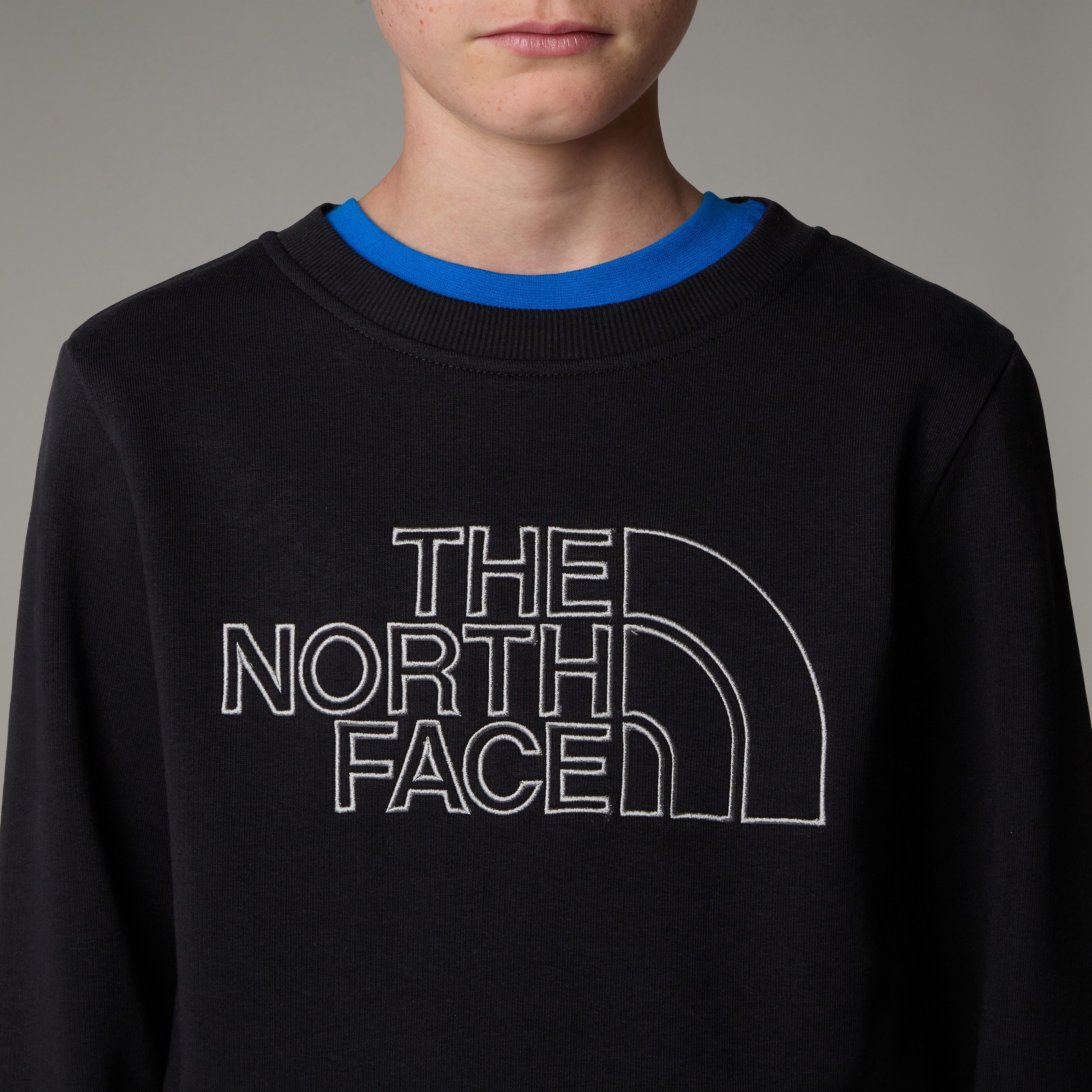 The North Face Sweatshirt Drew Peak licht sweatshirt voor jongens (1-delig)