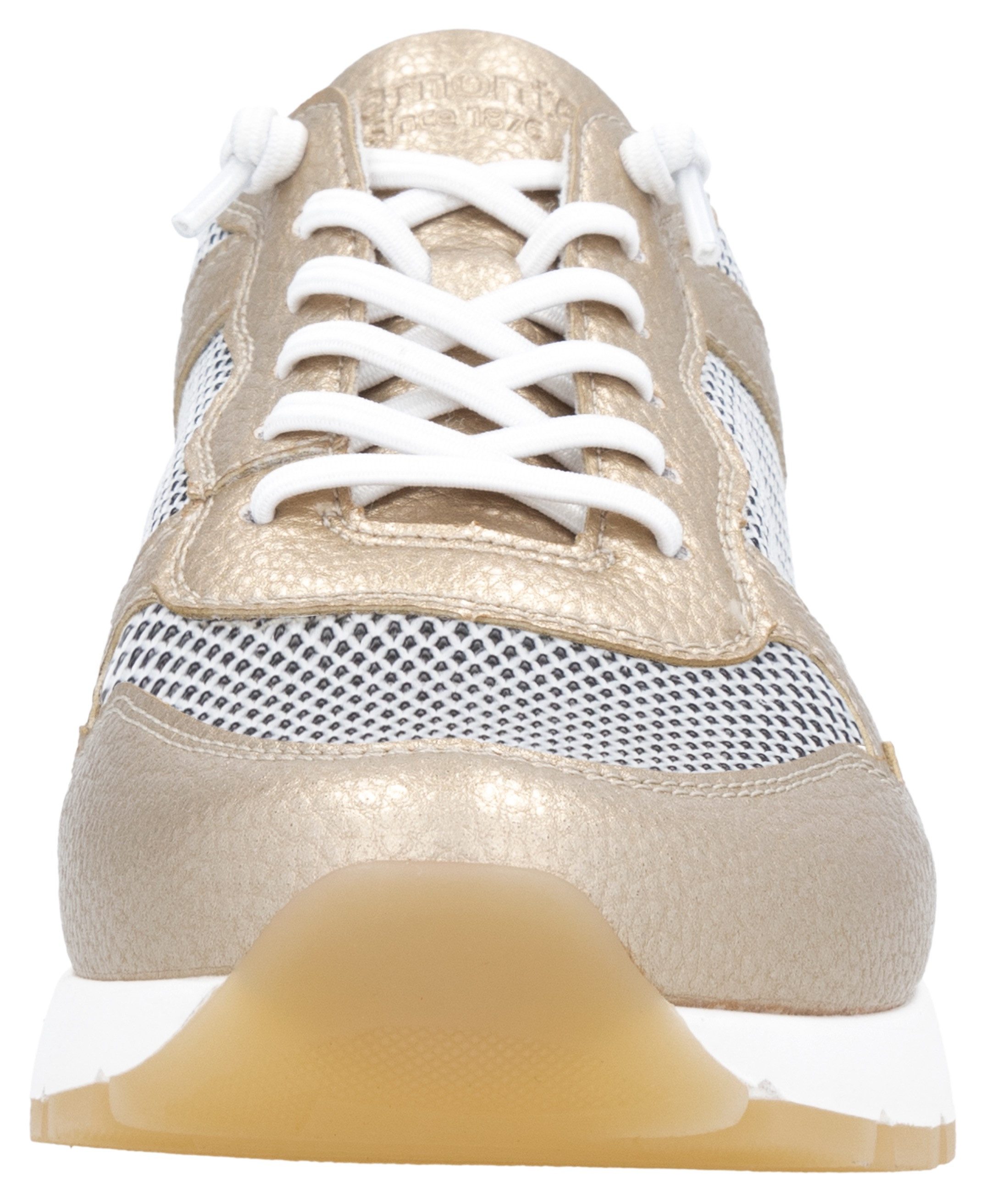 Remonte Slip-on sneakers Elisabeth Hurley-Collection , vrijetijdsschoen, lage schoen, veterschoen met schachtpadding
