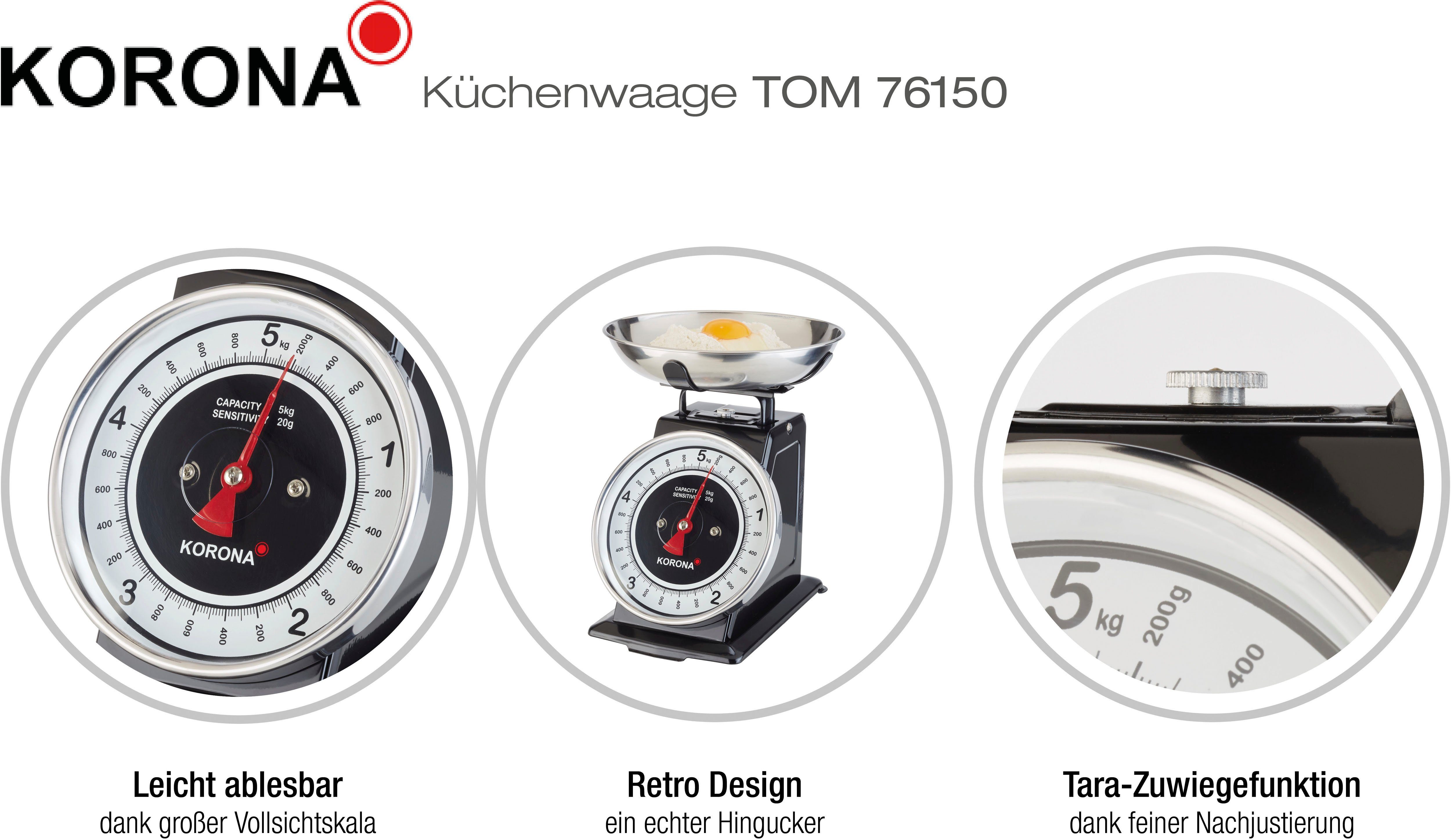 KORONA Keukenweegschaal TOM 76150