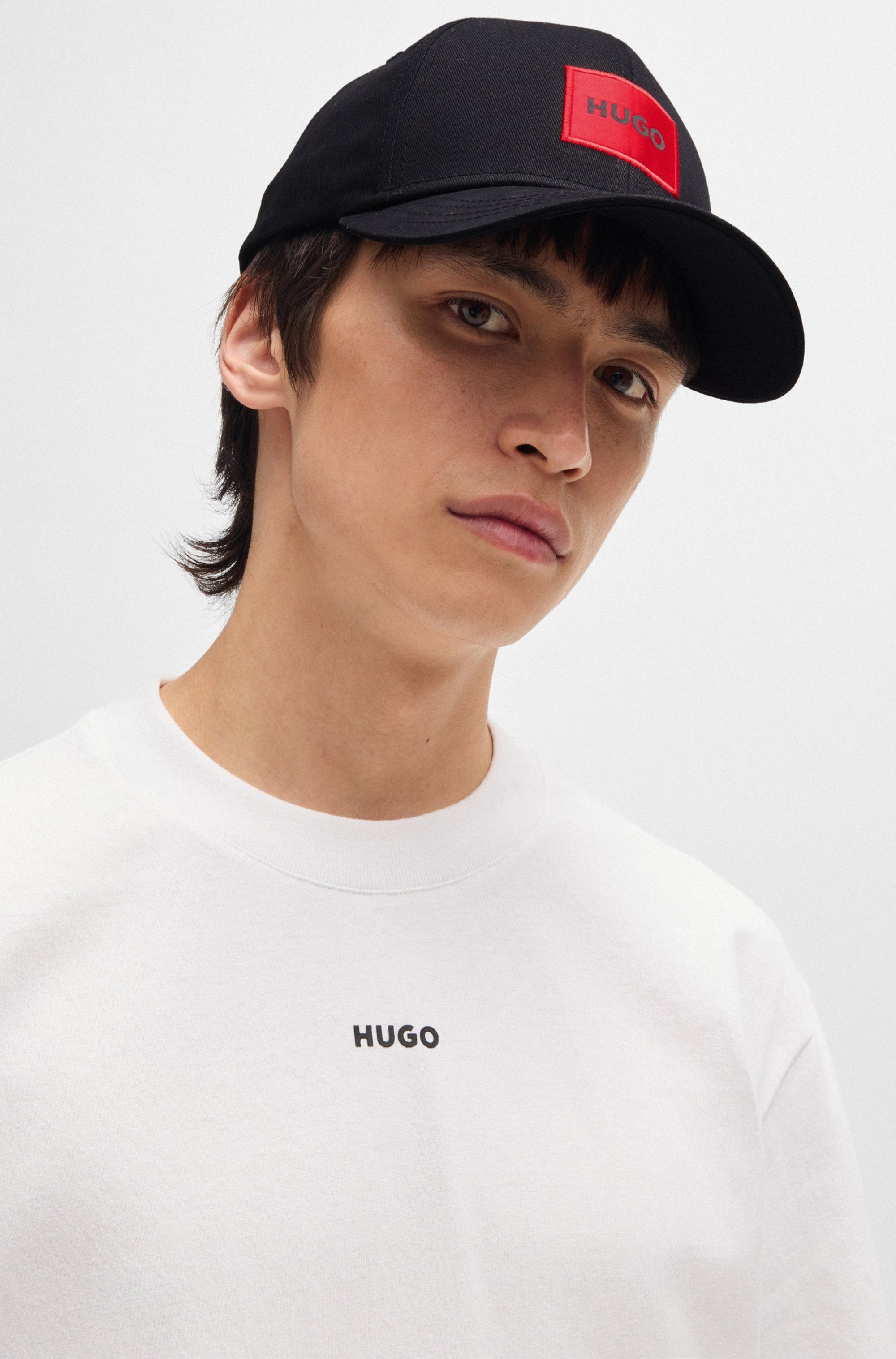 HUGO Baseball pet Opvallend merkembleem