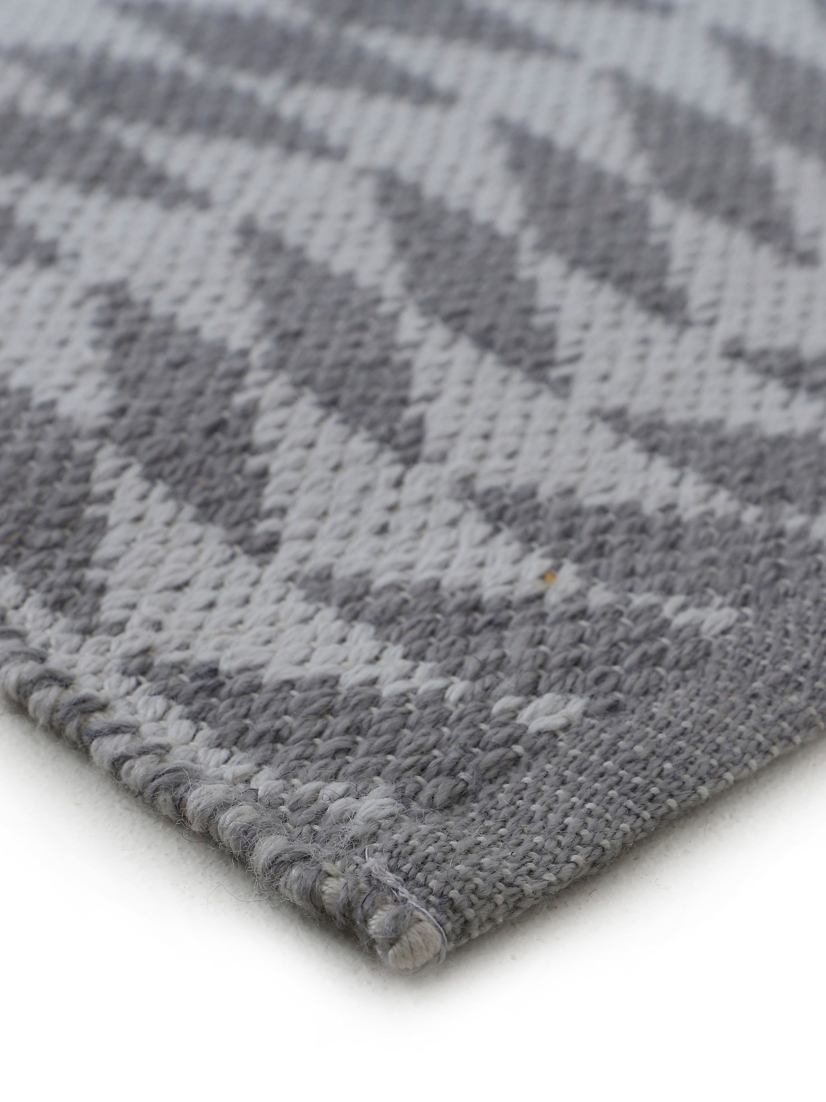 carpetfine Vloerkleed Frida 203 Omkeerbaar tapijt, 100% gerecycled materiaal (PET), vlakweefsel, sisal uitstraling