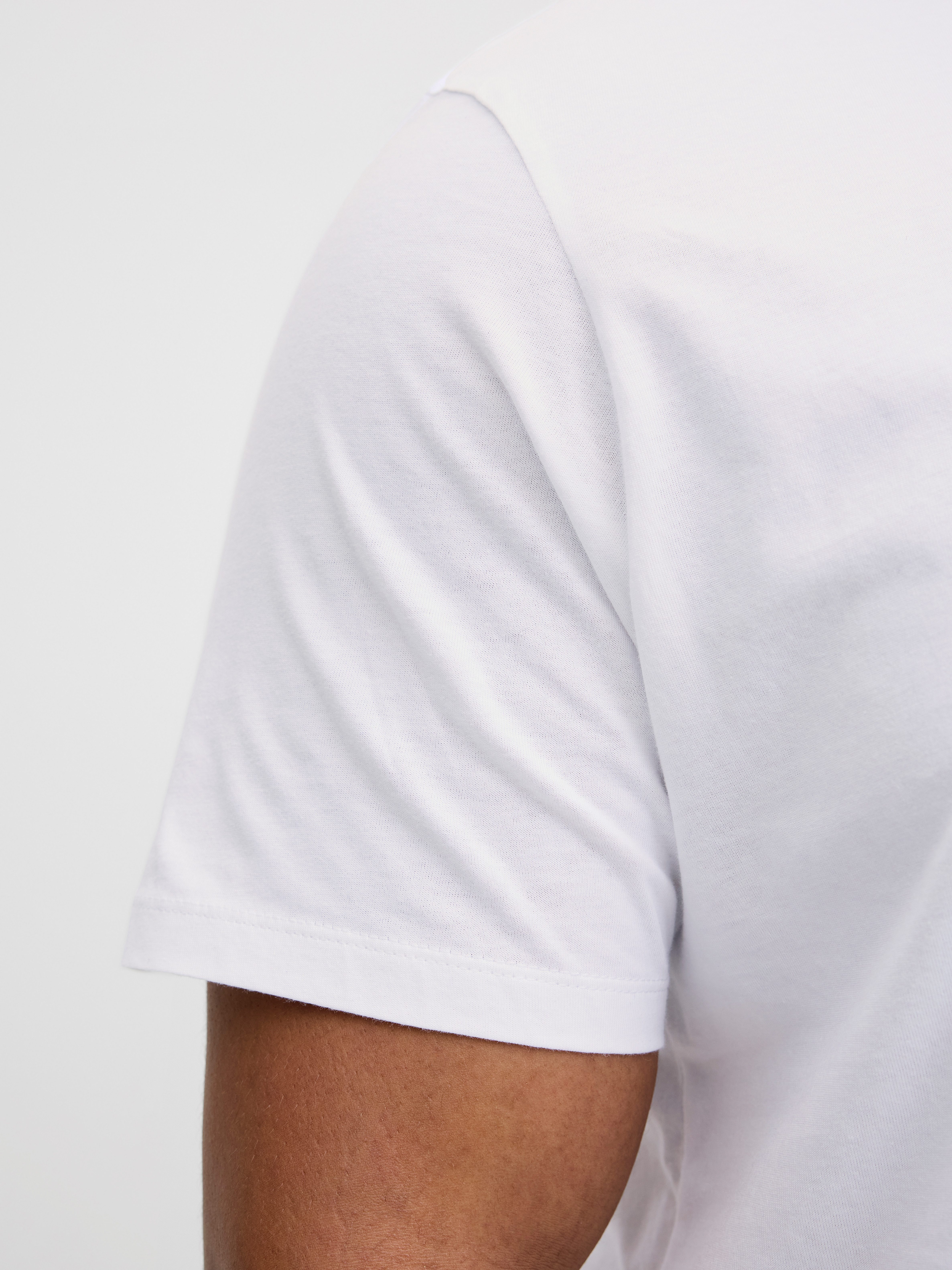Jack & Jones PlusSize Shirt met print JORCANGGU TEE SS CREW NECK FST PLS