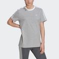 adidas sportswear t-shirt essentials 3-stripes grijs