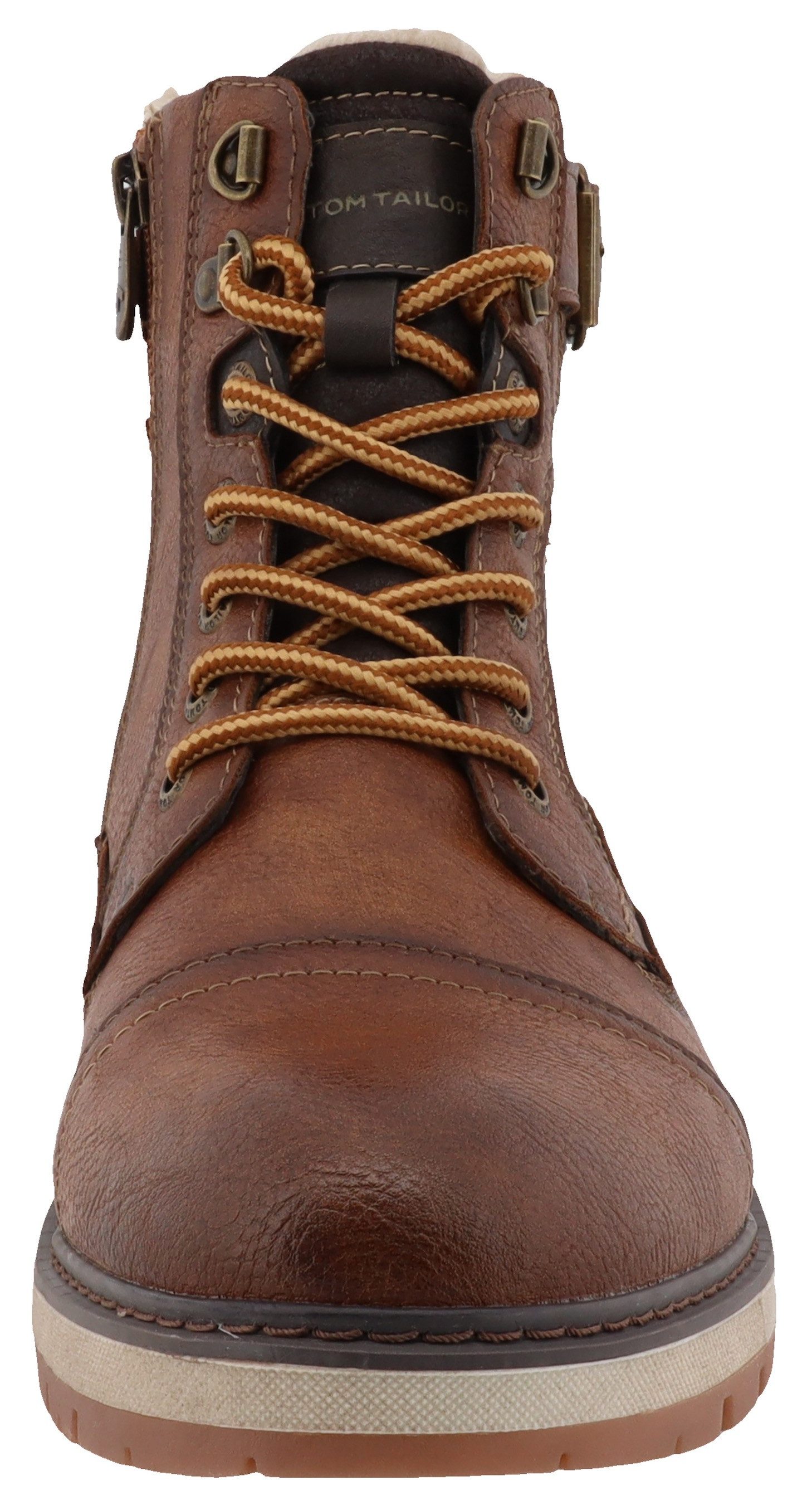 Tom Tailor Winterlaarzen , outdoorschoen, winterlaarzen, veterschoenen met tex-membraan, breedte g