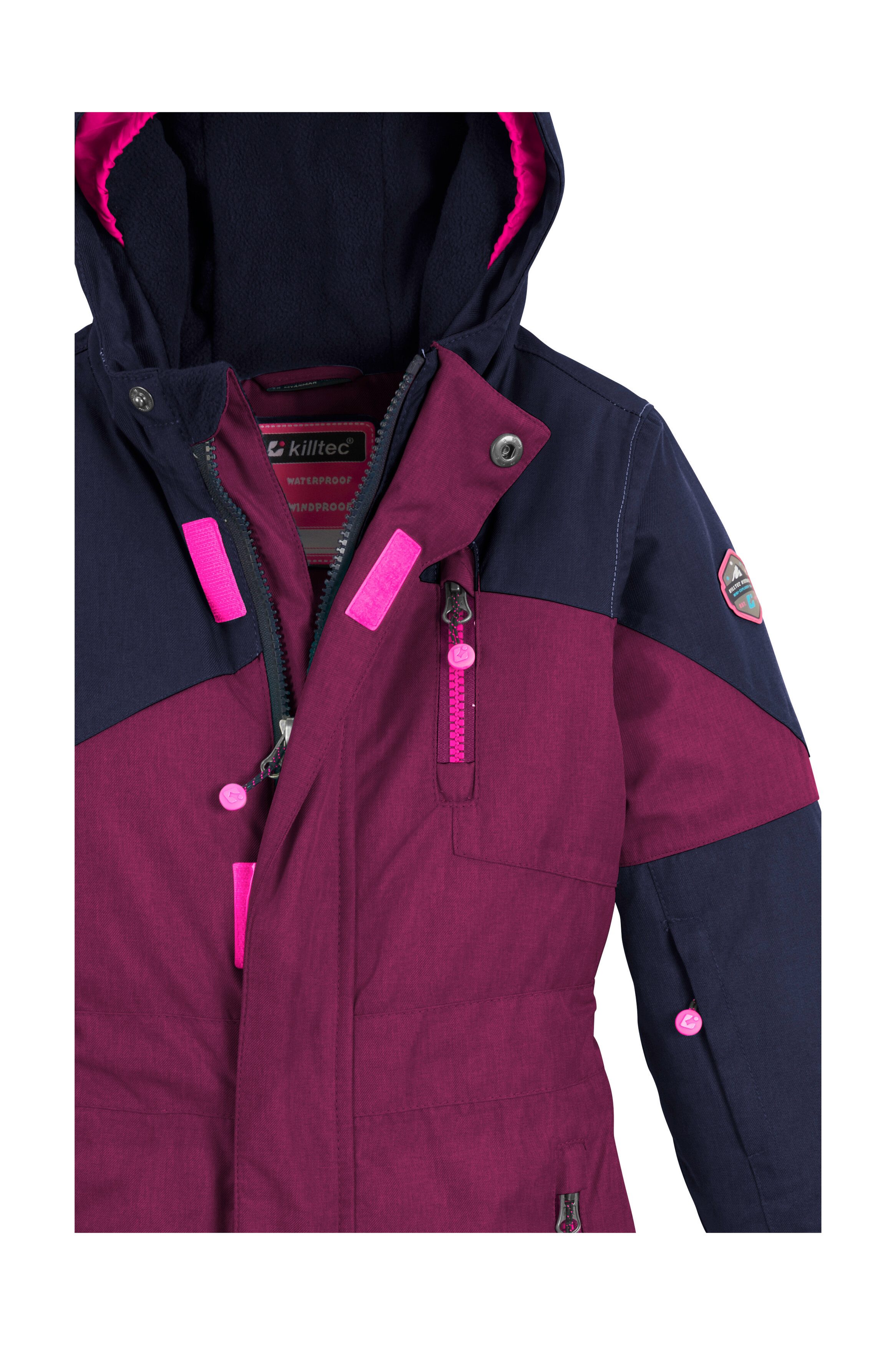 Killtec Skipak Kesley Mini Skioverall, wind- en waterdicht, fleece binnenin