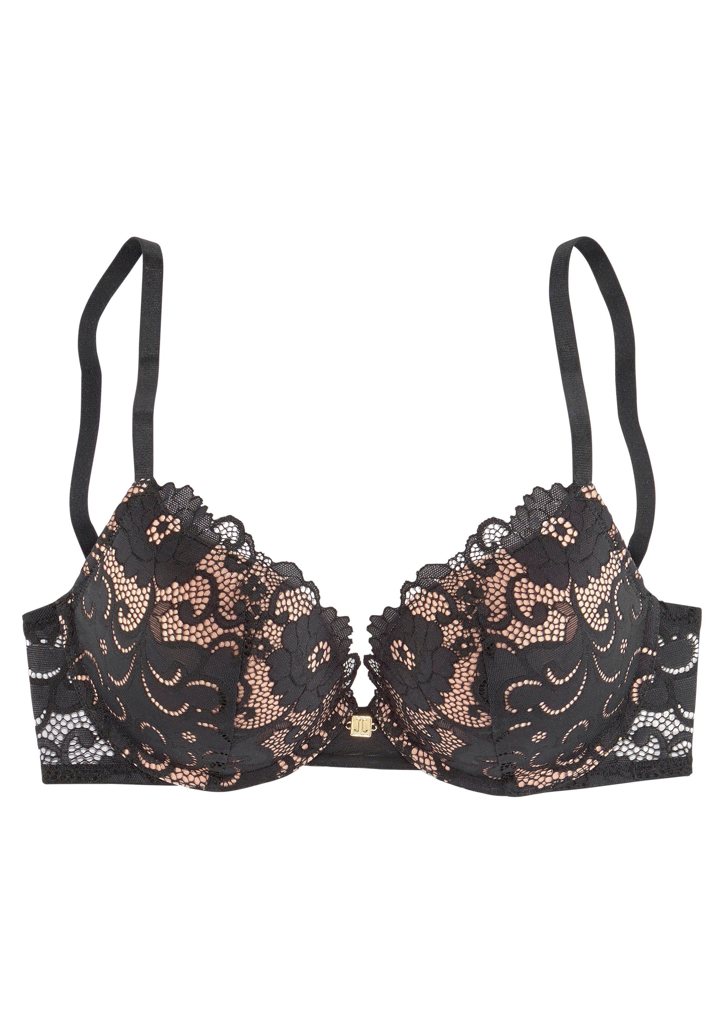 Jette Joop Push-up-bh van gebloemde kant, dessous