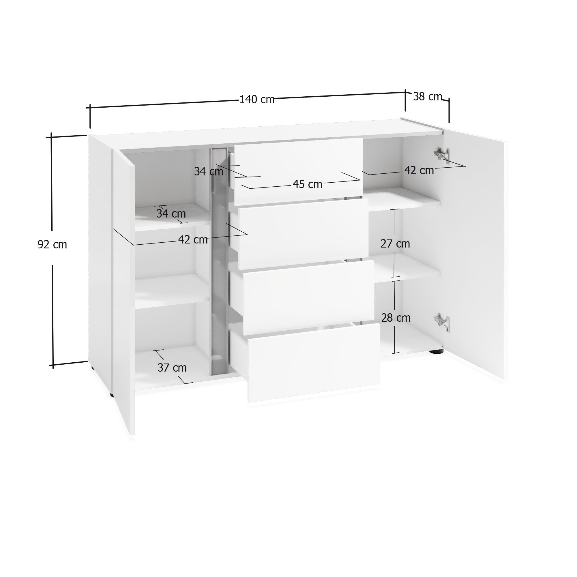 INOSIGN Dressoir Atrium (1 stuk)