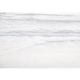 komar fotobehang silver beach (set) grijs