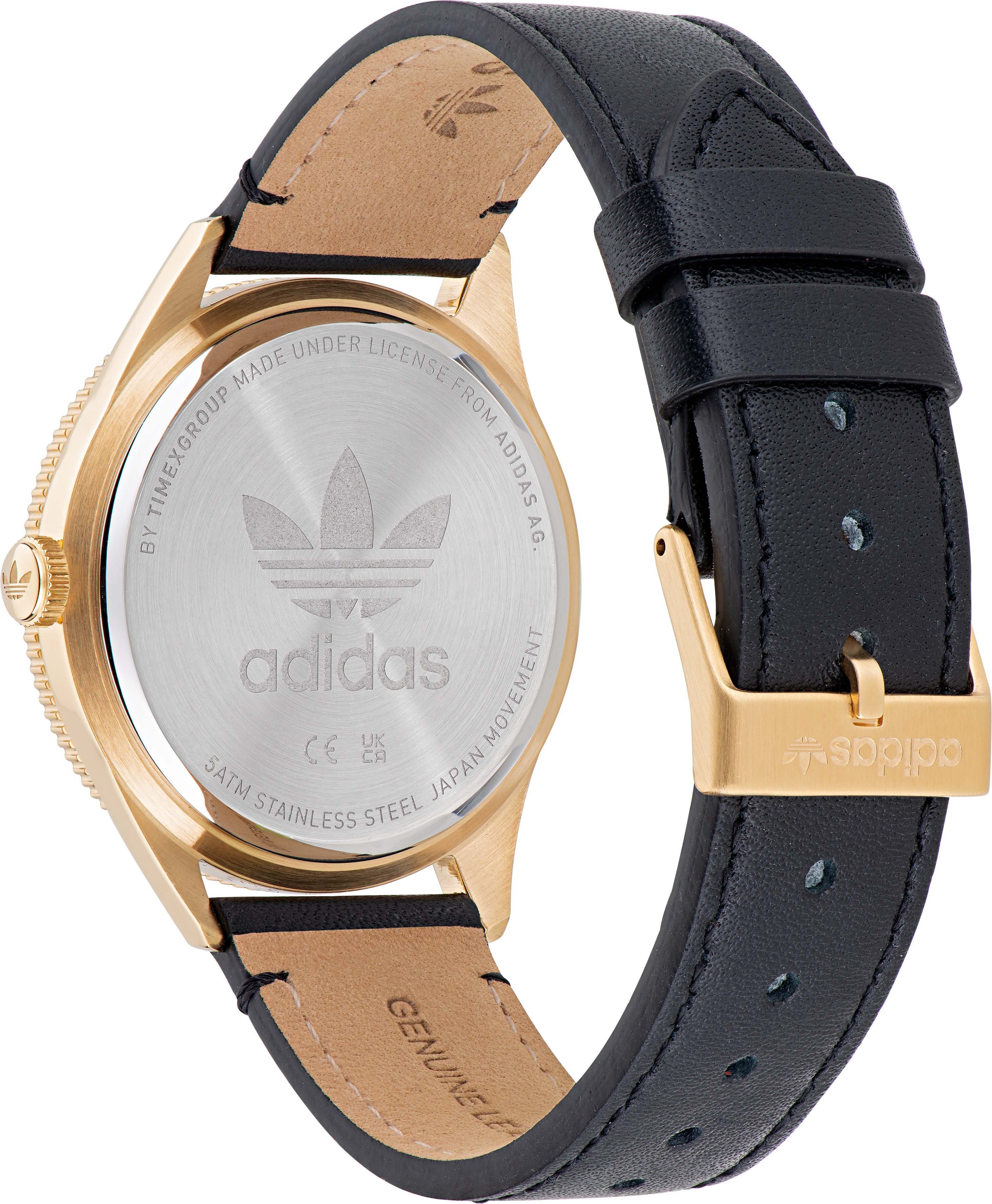 adidas Originals Kwartshorloge EDITION THREE Horloge, herenhorloge, dameshorloge, stalen armband