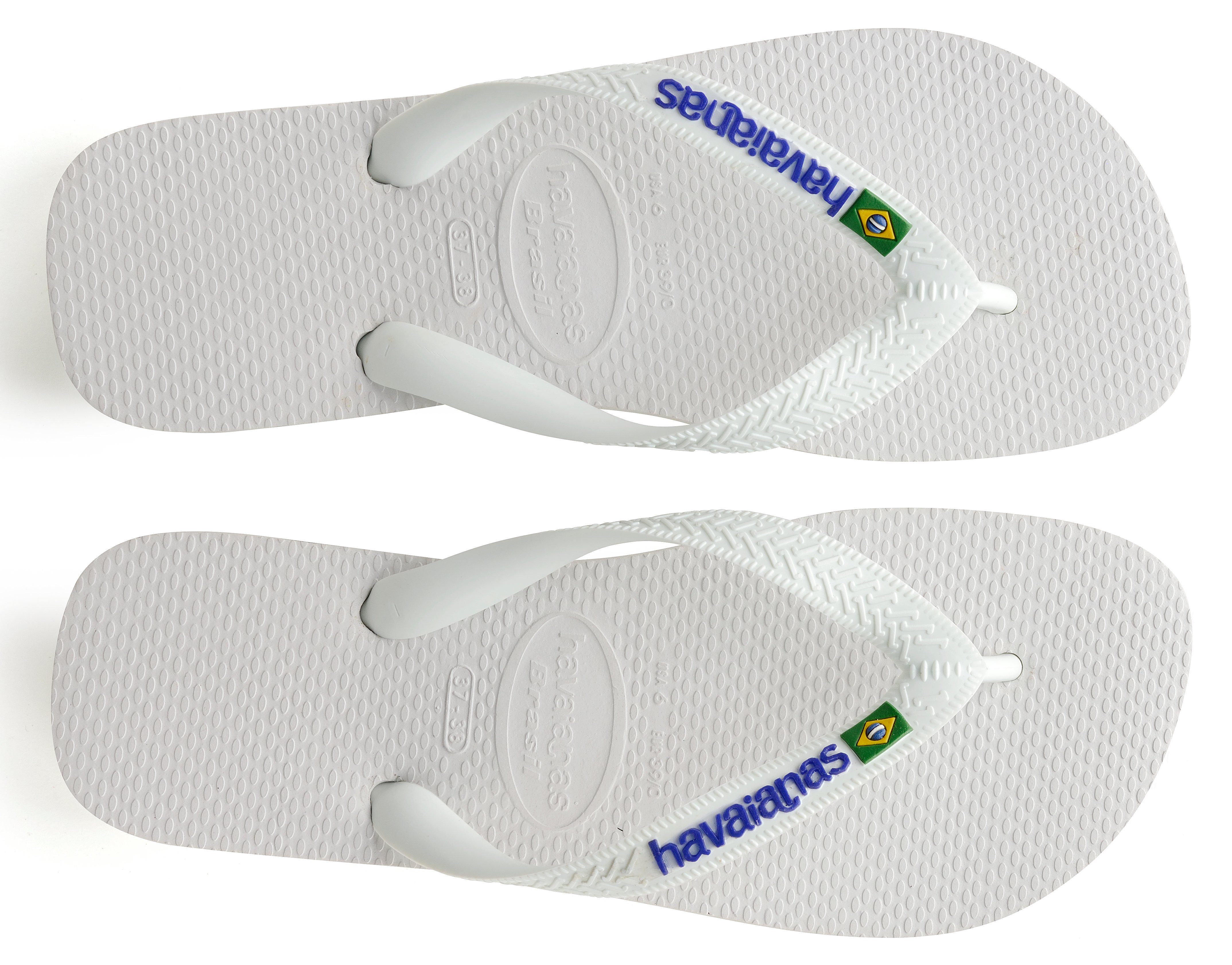 Havaianas Teenslippers Brasil Logo zomerschoen, slippers, poolslides met logo-opschrift