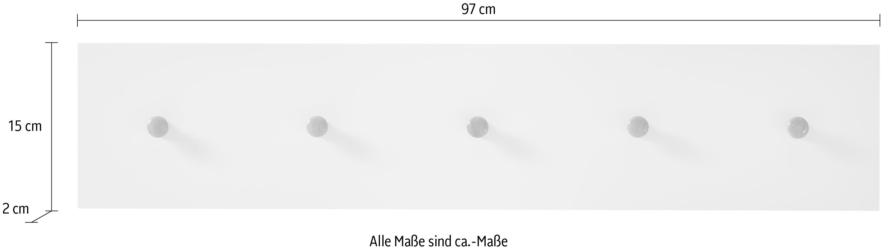 MCA furniture Kapstokpaneel Cervo Breedte ca. 97 cm