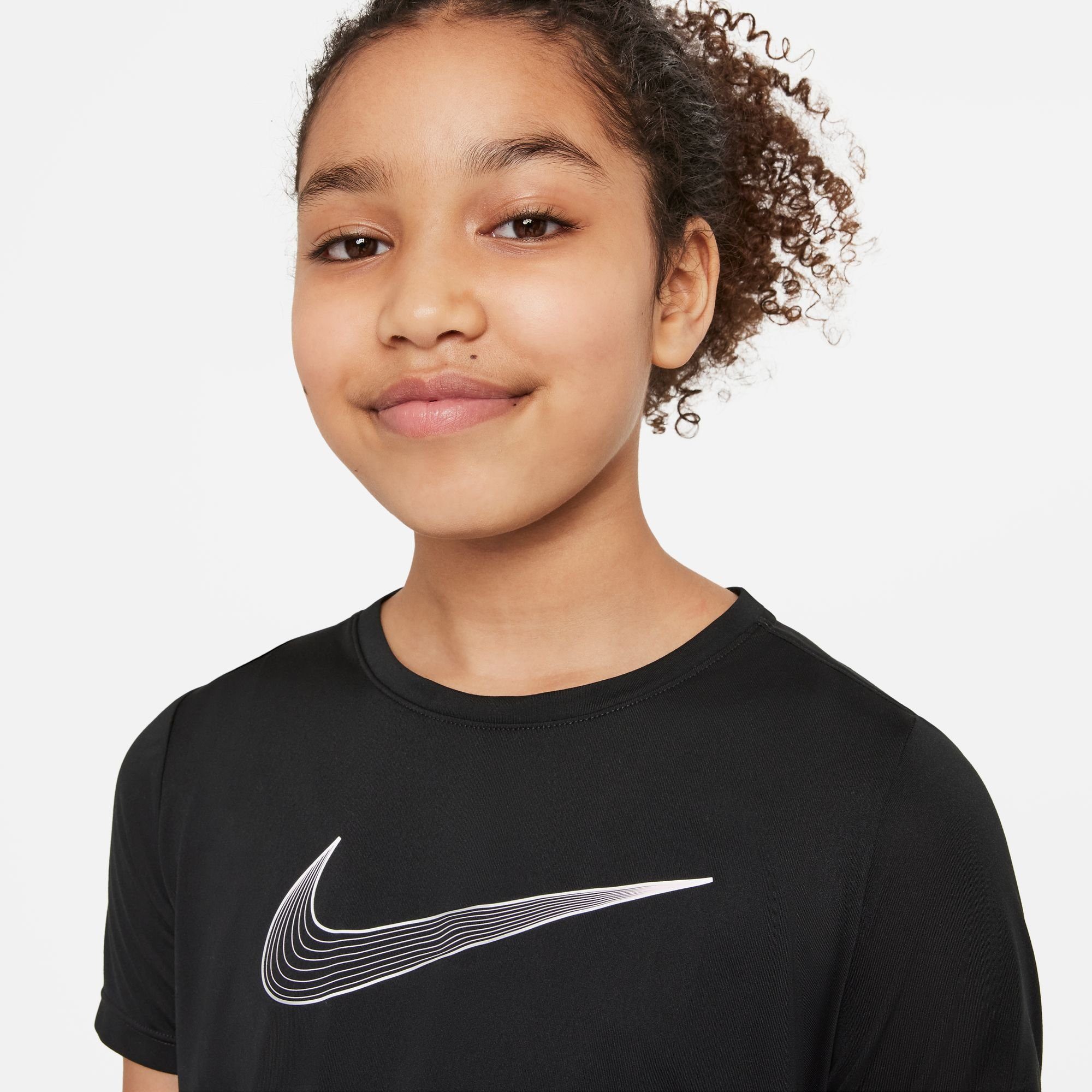 Nike Trainingsshirt Dri-FIT One Big Kids' (Girls') Short-Sleeve Training Top