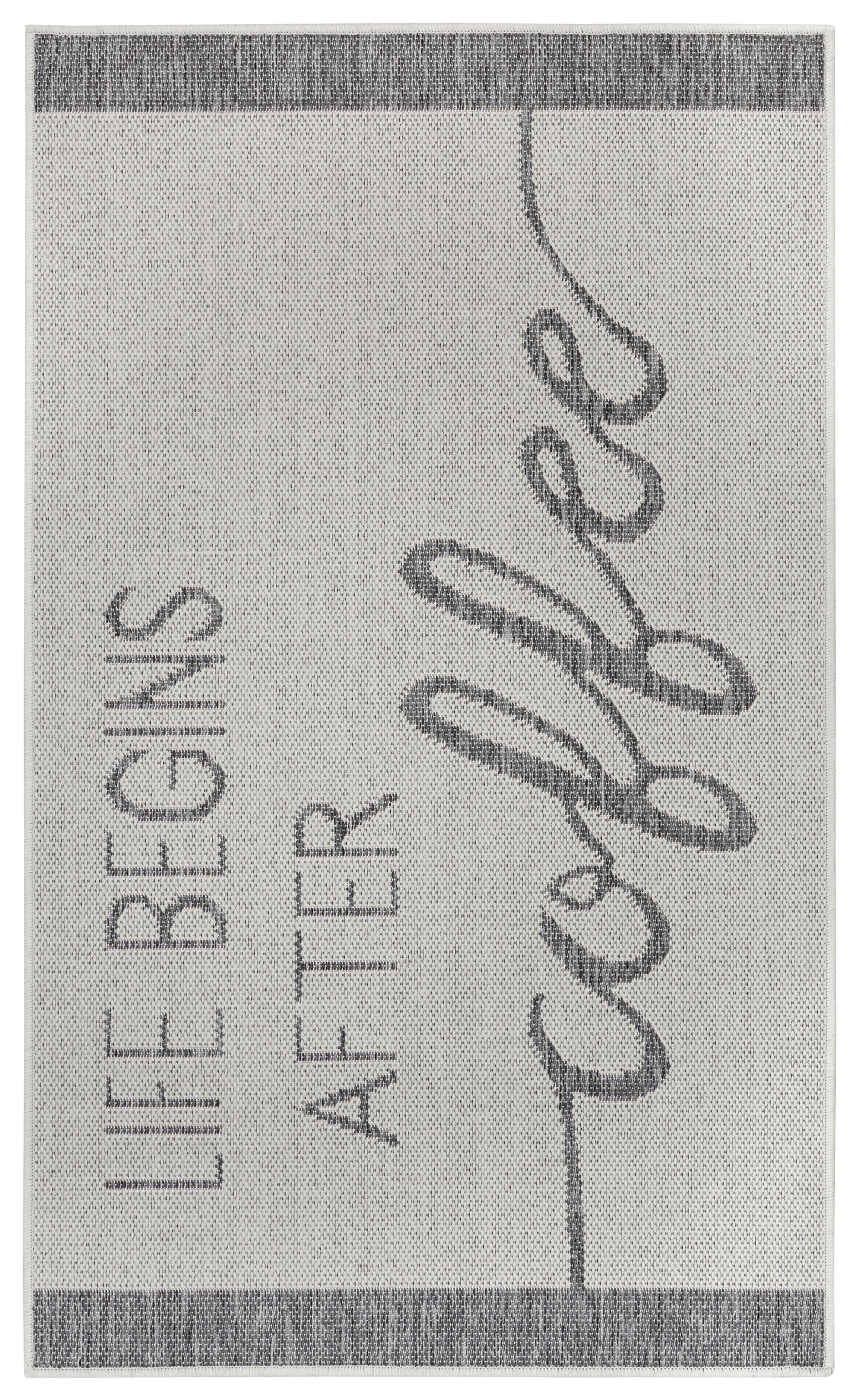 HANSE Home Keukenloper Life Begins After Coffee Loper, antislip, keukenkleed, keuken, vloerkleed, gemakkelijk in onderhoud