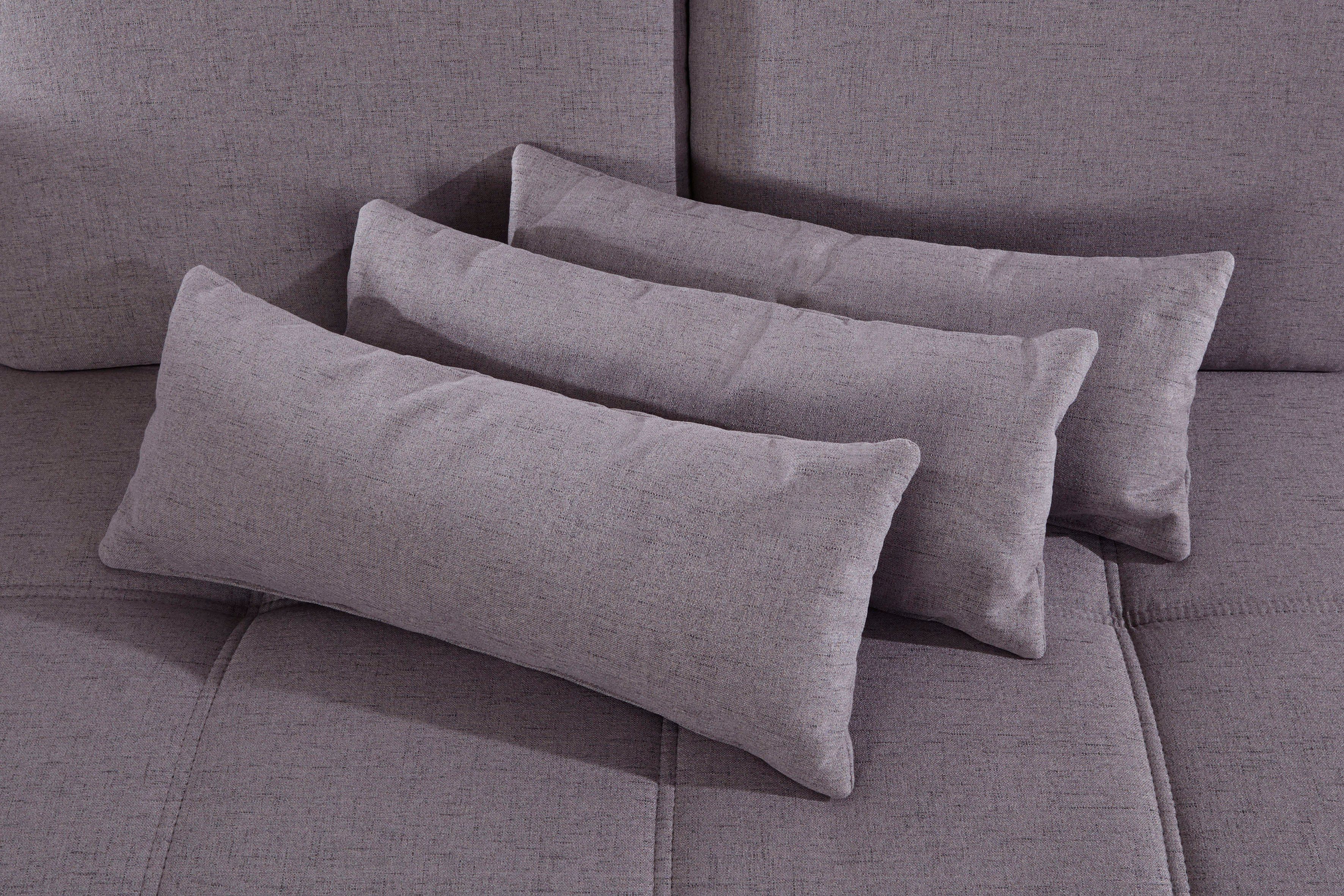 Places of Style Zithoek Costello U-vorm, met zitdiepteverstelling, armleuningverstelling en