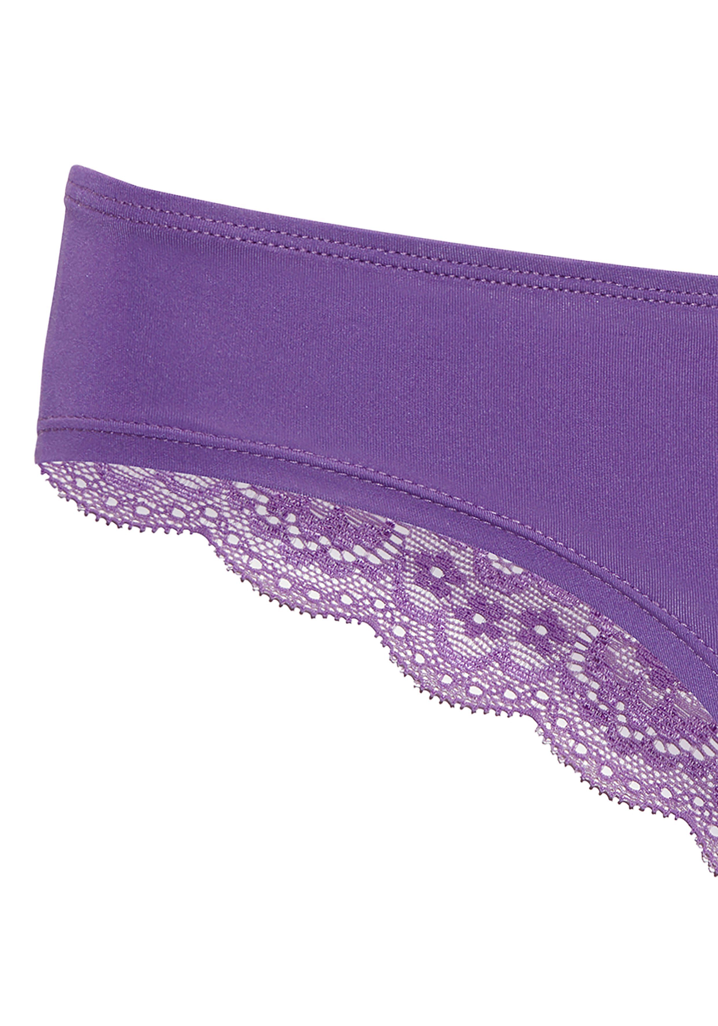 Lascana Brazilian slip met mooie kant achter
