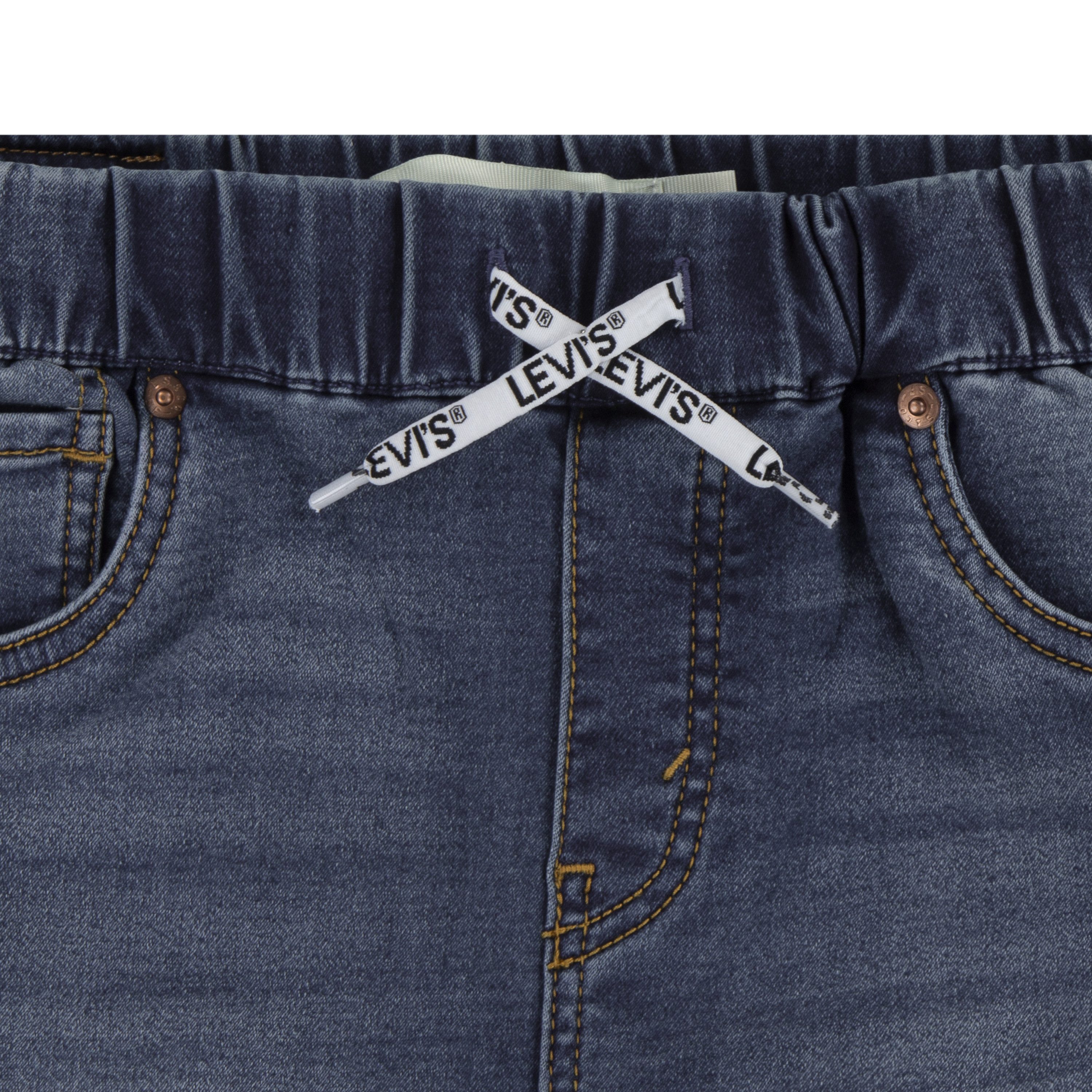 Levi's Kidswear Jeansbermuda LVB SKINNY FIT DOBBY SHORT