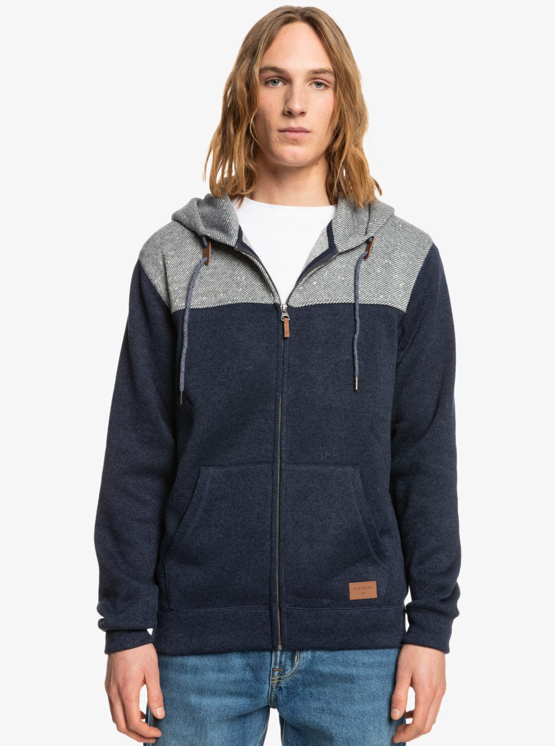 Quiksilver Capuchonsweatvest Keller Block Zip