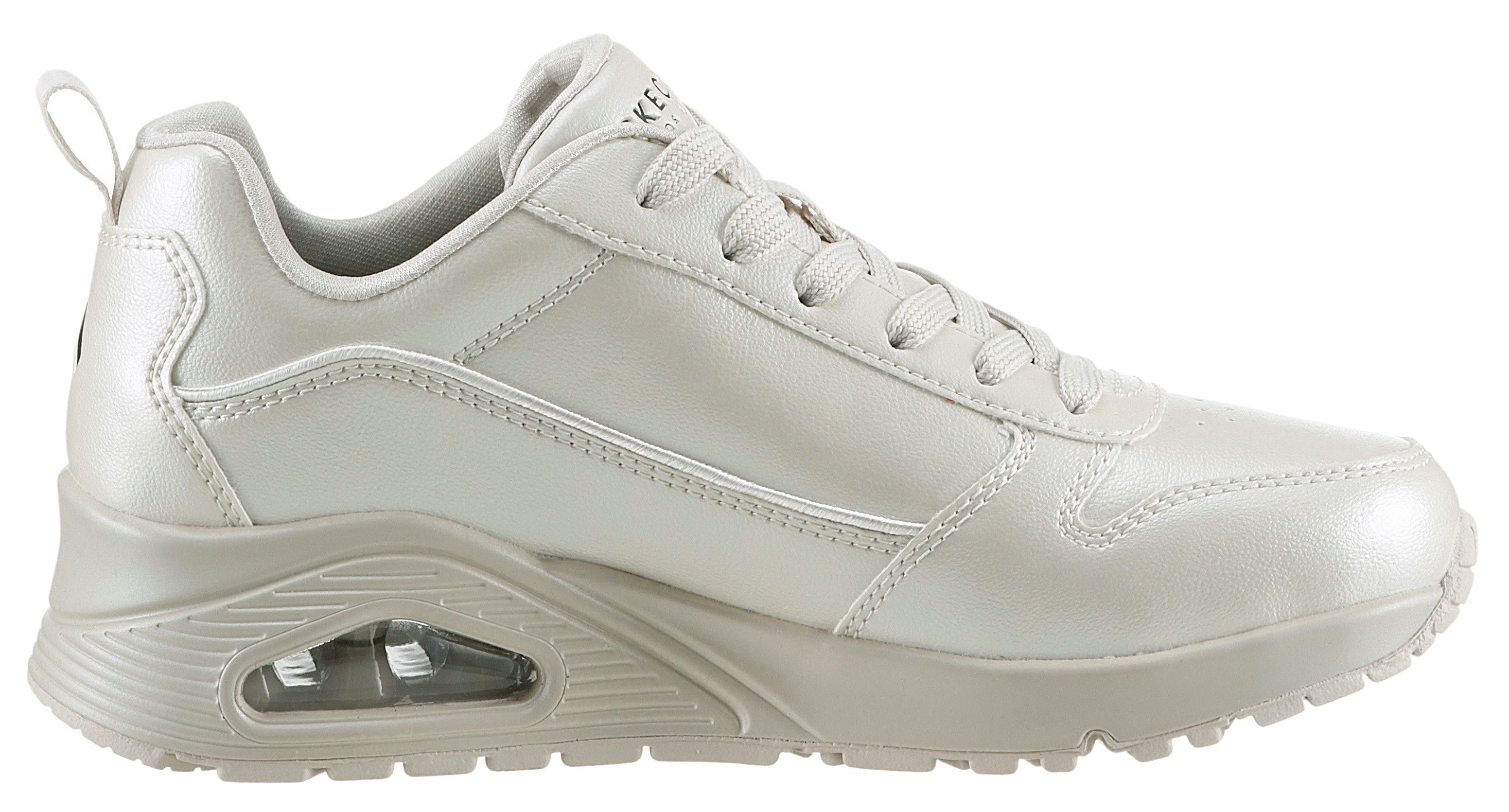 Skechers Sneakers UNO-GALACTIC GAL Vrijetijdsschoen, sleehak sneaker, veterschoen met Skech Air uitrusting