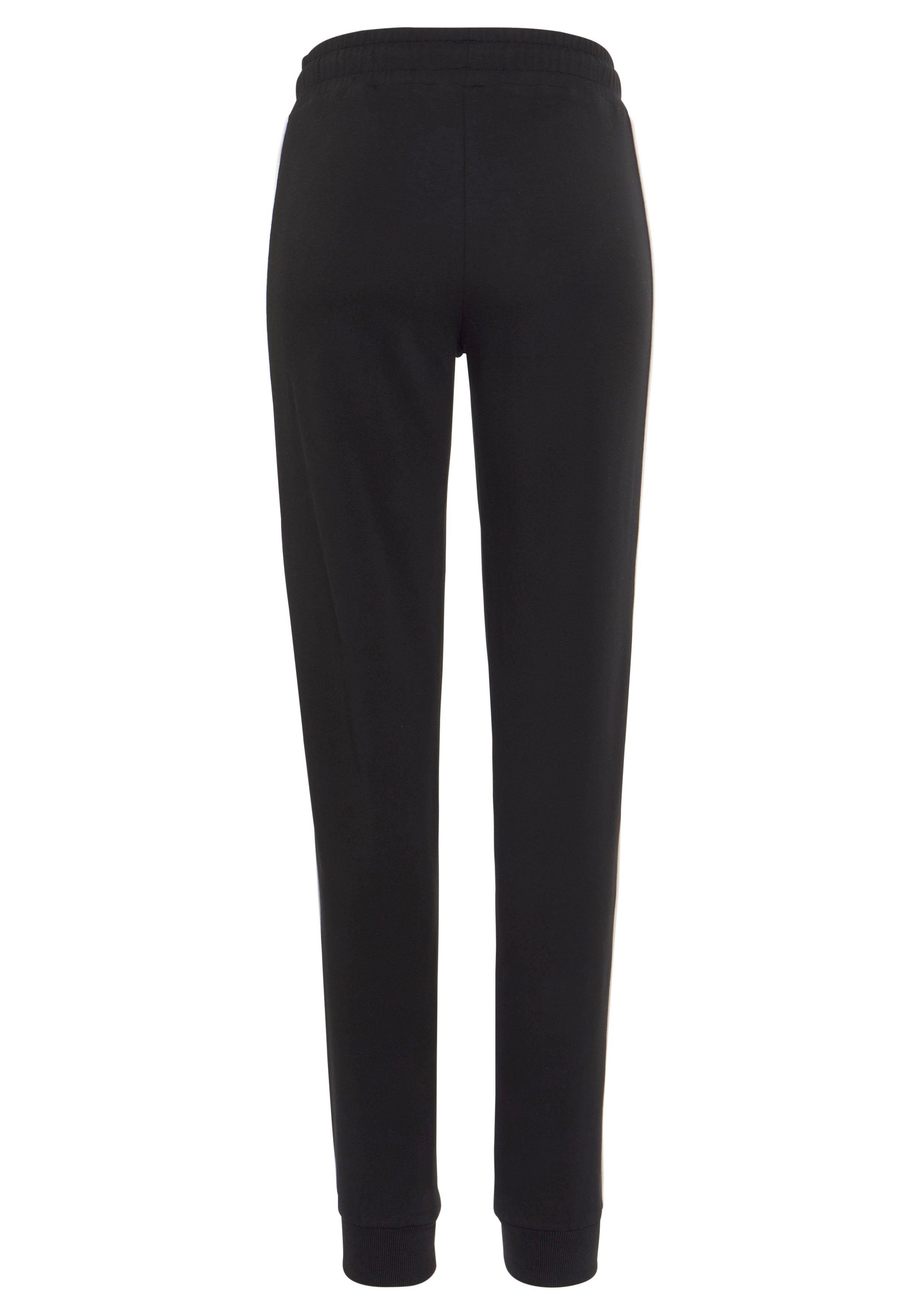 s.Oliver RED LABEL Beachwear Sweatbroek met zijstrepen en piping, loungewear (1-delig)
