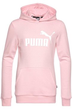 puma hoodie ess logo hoodie tr g roze