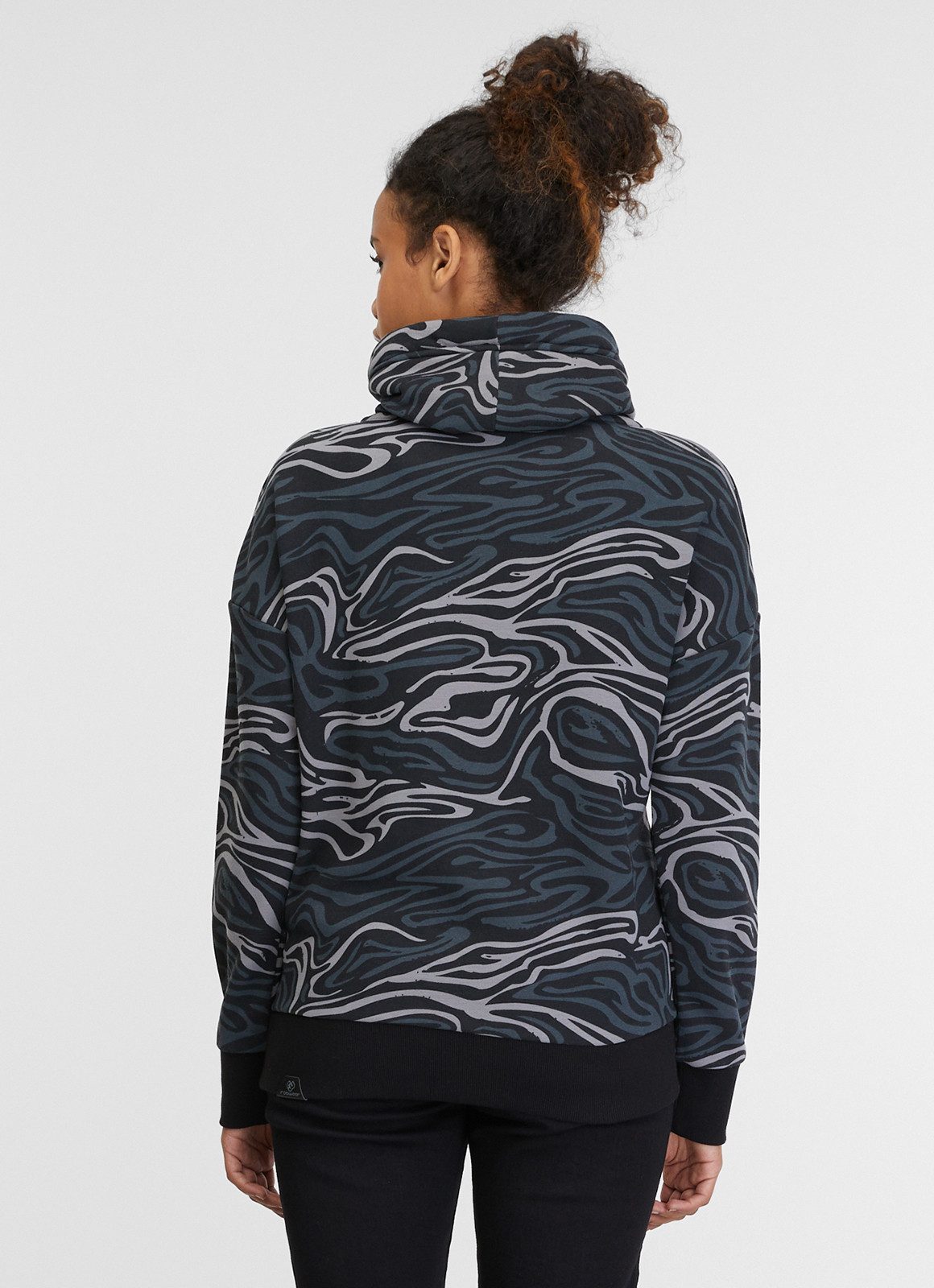 Ragwear Sweatshirt JULISSA PRINT met all-over motief