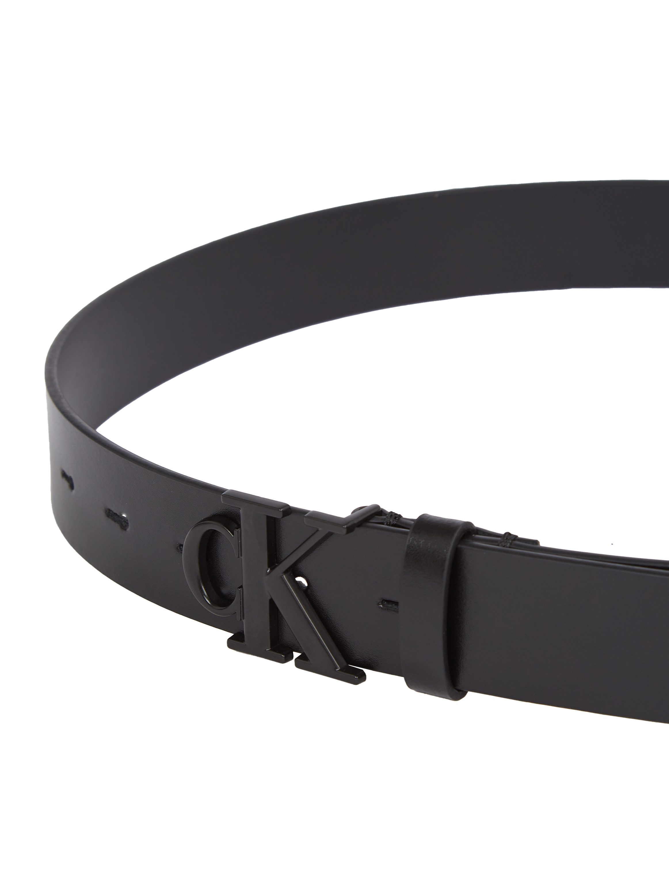 Calvin Klein Leren riem MONOGRAM TONAL PLAQUE BELT 30MM