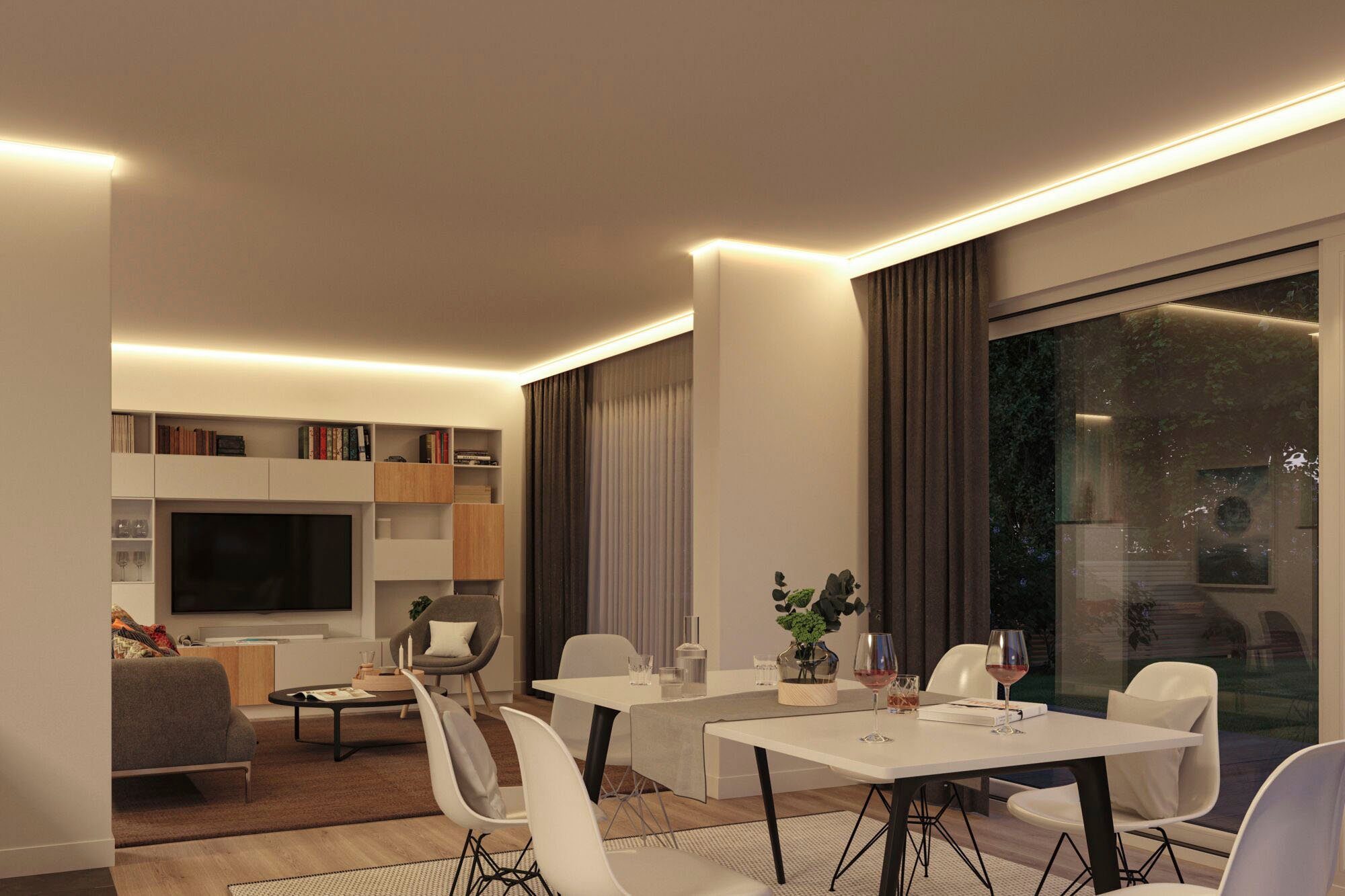 Paulmann Led-strepen SimpLED Stripe Set 5m 230/12V DC Wit Metaal Kunststof