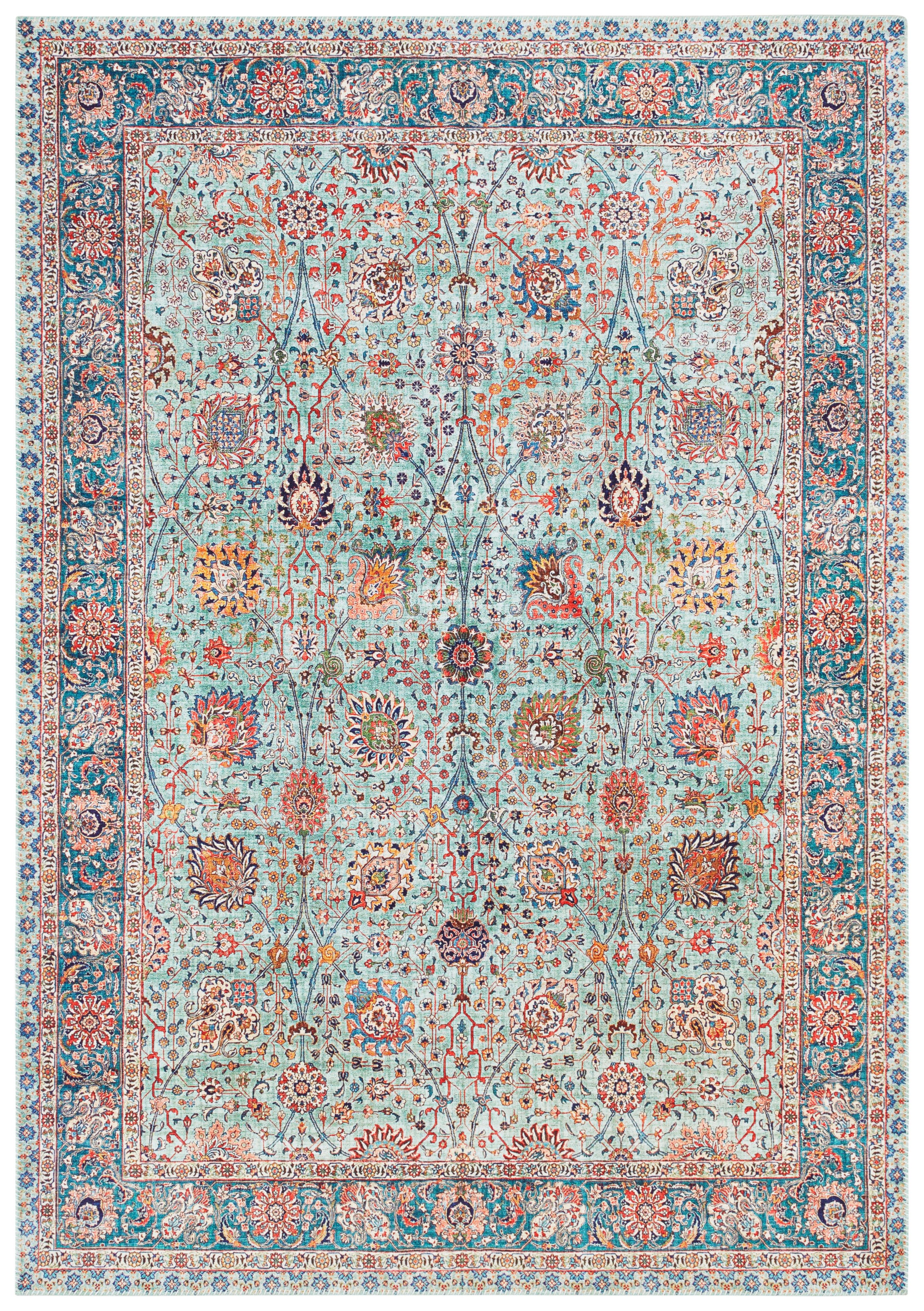 ELLE DECORATION Vloerkleed Mahal Oosters, kortpolig, vintage, woonkamer, slaapkamer, loper