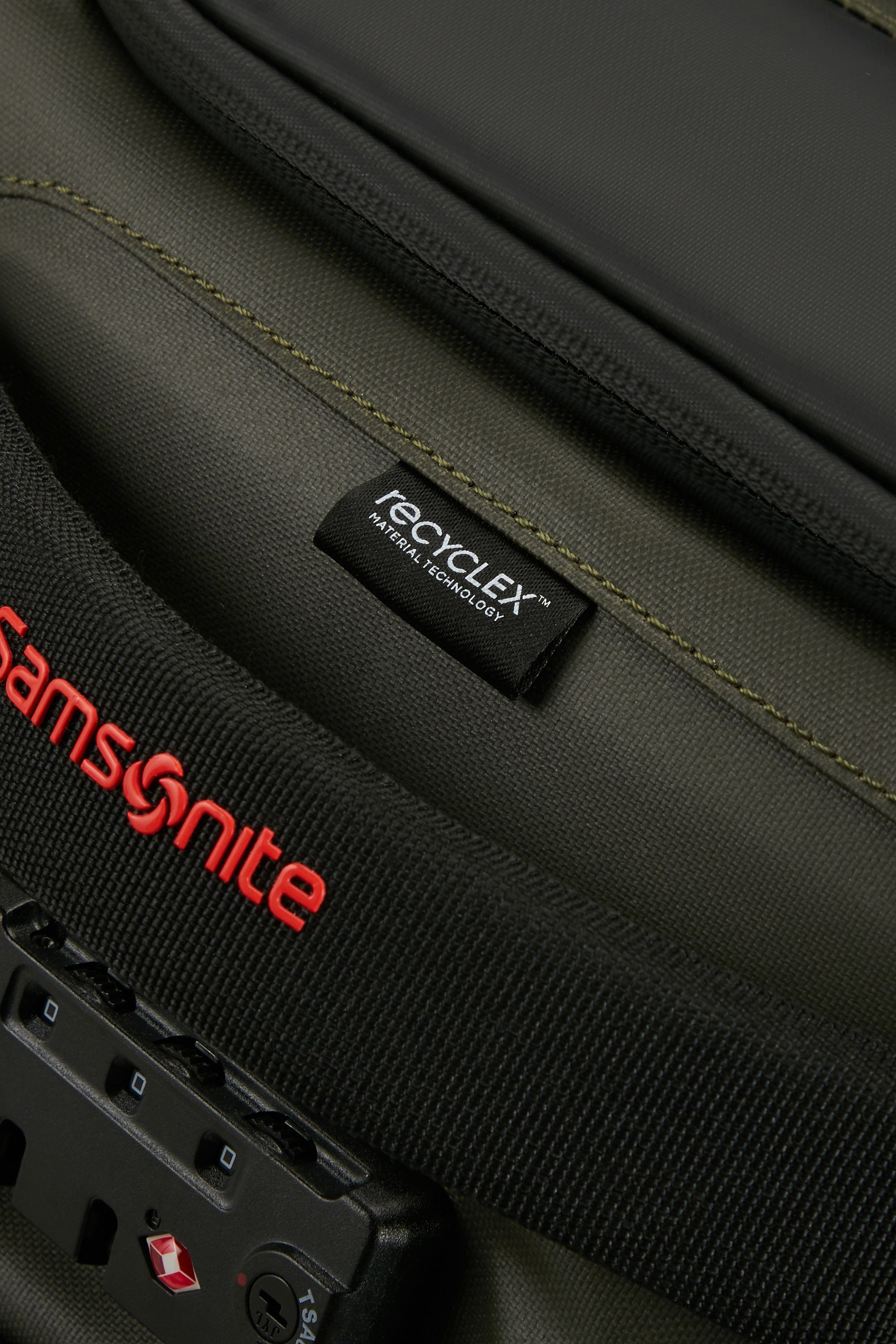 Samsonite Reistas ECODIVER met trolley- en rugzakfunctie, gedeeltelijk van gerecycled materiaal