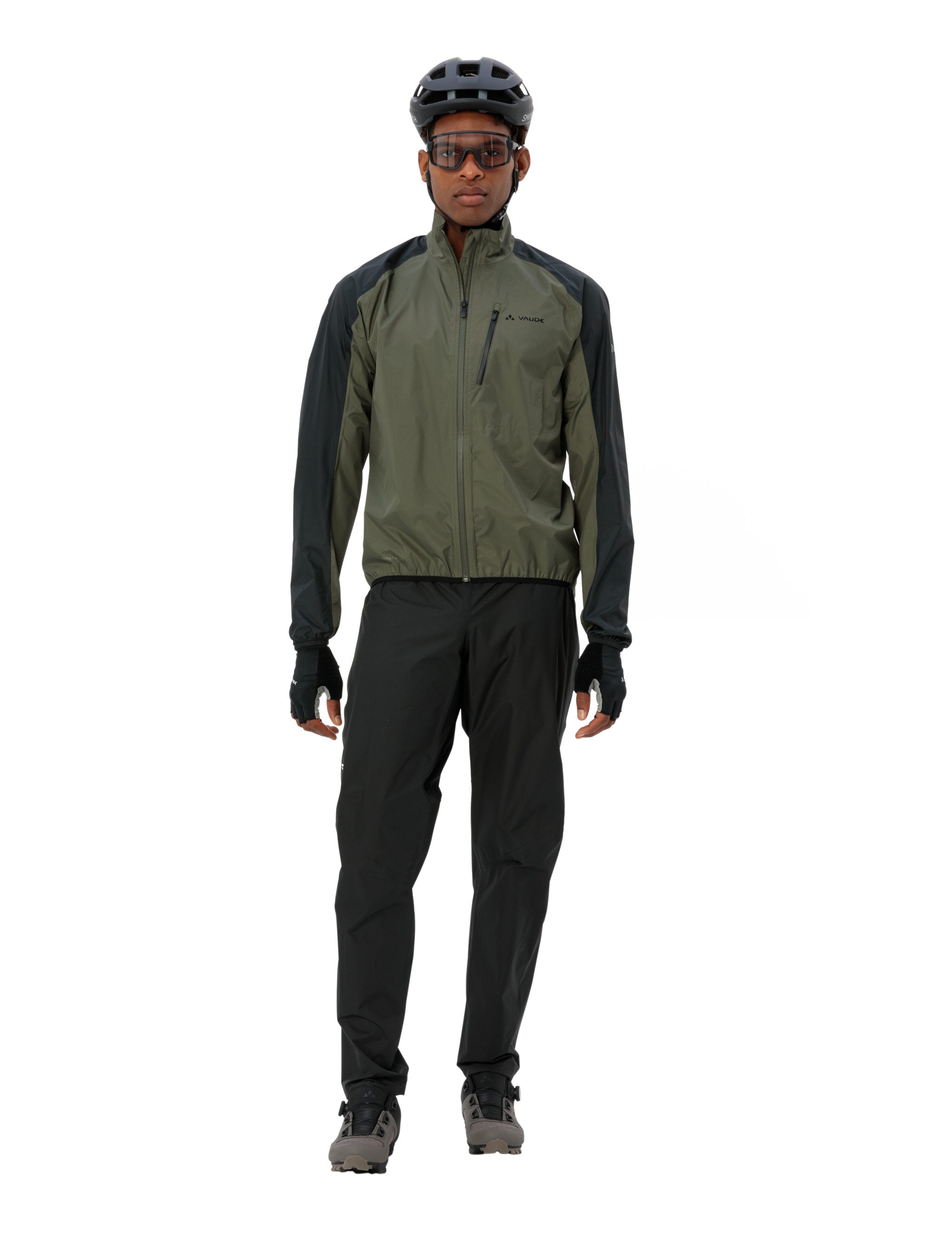 VAUDE Fietsjack MEN'S DROP JACKET III Waterdicht & winddicht & ademend (1 stuk)