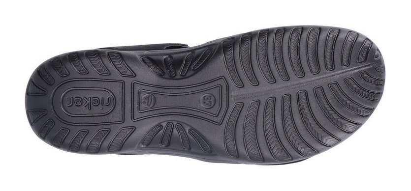 Rieker Sandalen zomerschoen, sandaal, sleehak, met elastieken