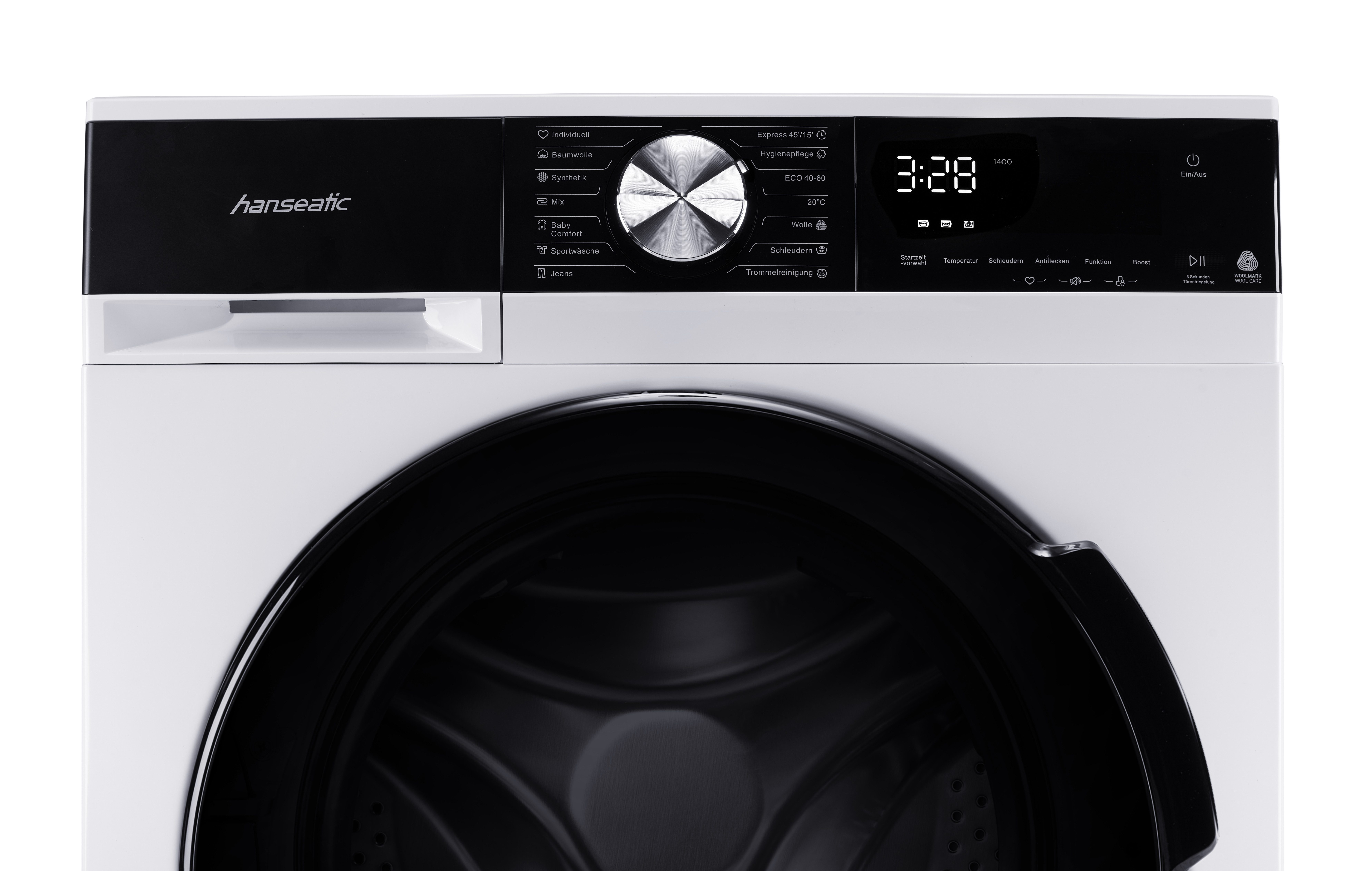 Hanseatic Wasmachine HWMM1814A2, 8 kg