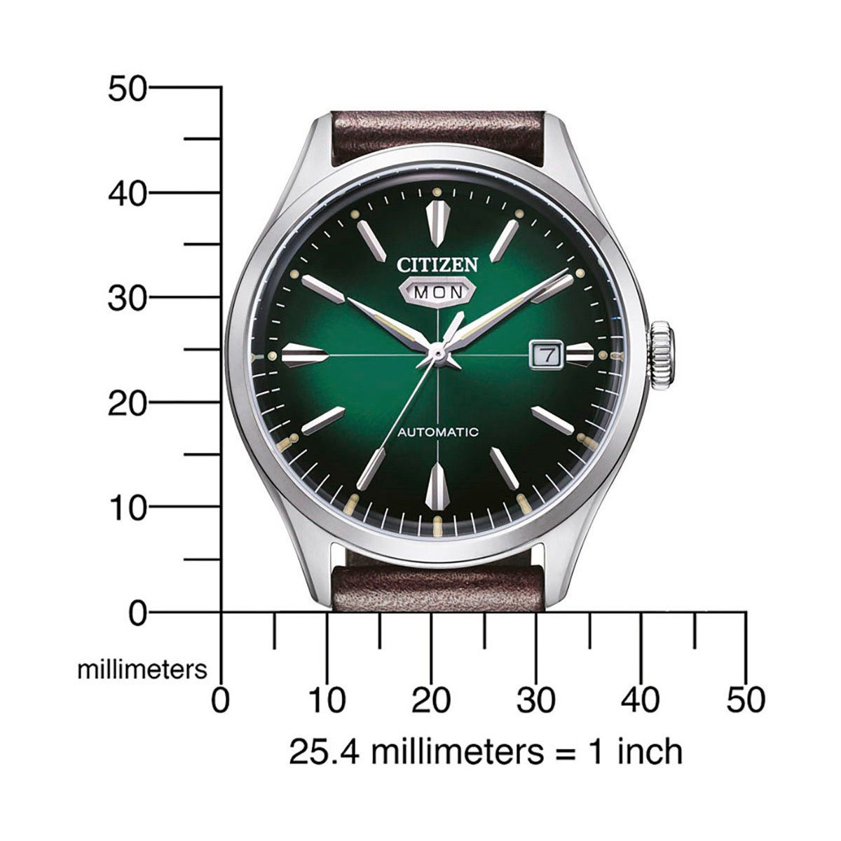 Citizen Automatisch horloge NH8390-20LE Polshorloge, mechanisch horloge, herenhorloge, datum, roestvrijstalen band